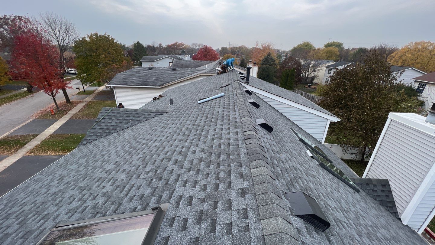 Multi-family unit roof replacement. using GAF Timberline HDZ by Pro Home Services Inc