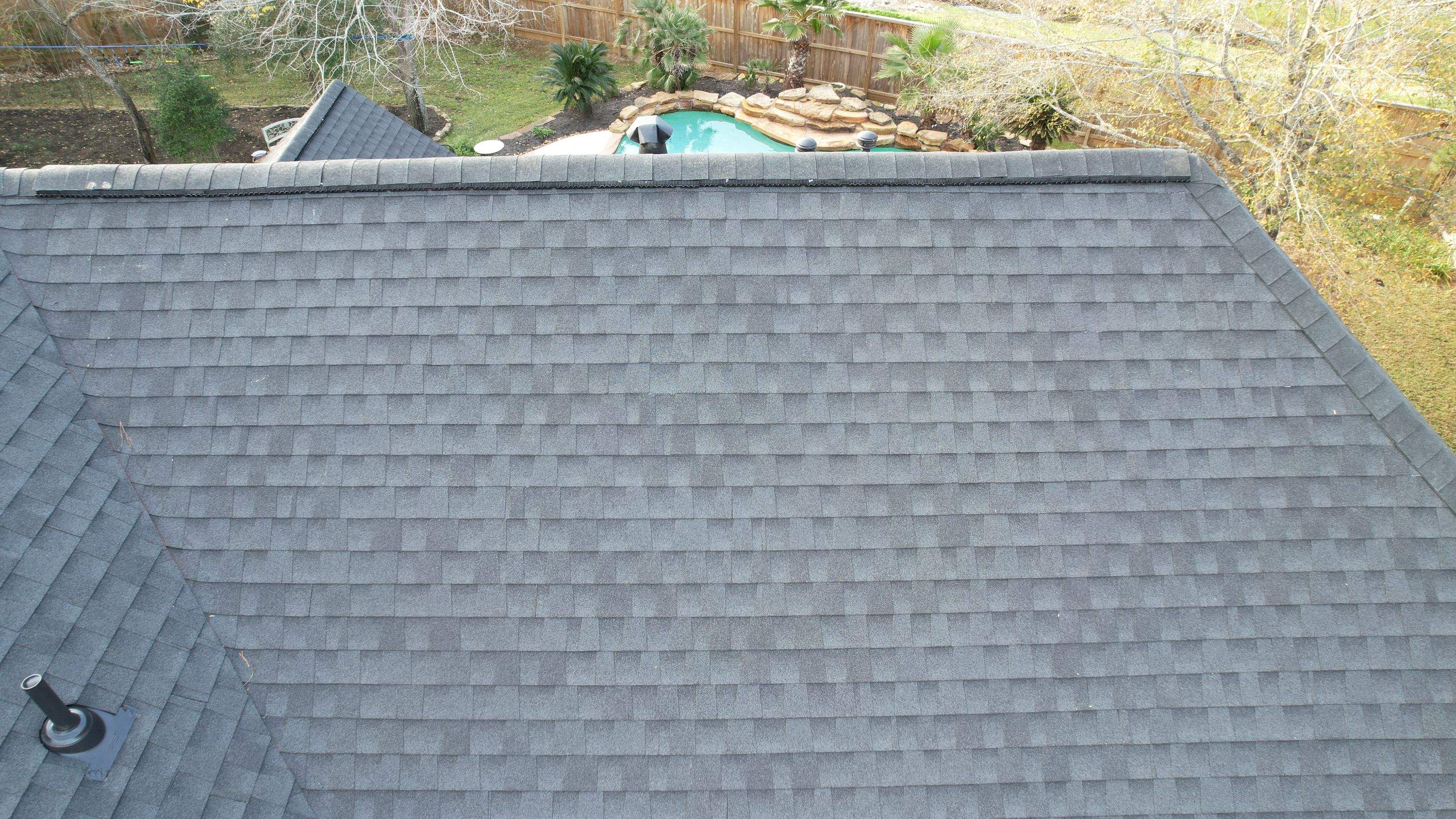 GAF Timberline Roof with Ridge Vent — Spring, TX by PL Roofing & SB Roofing, LLC.