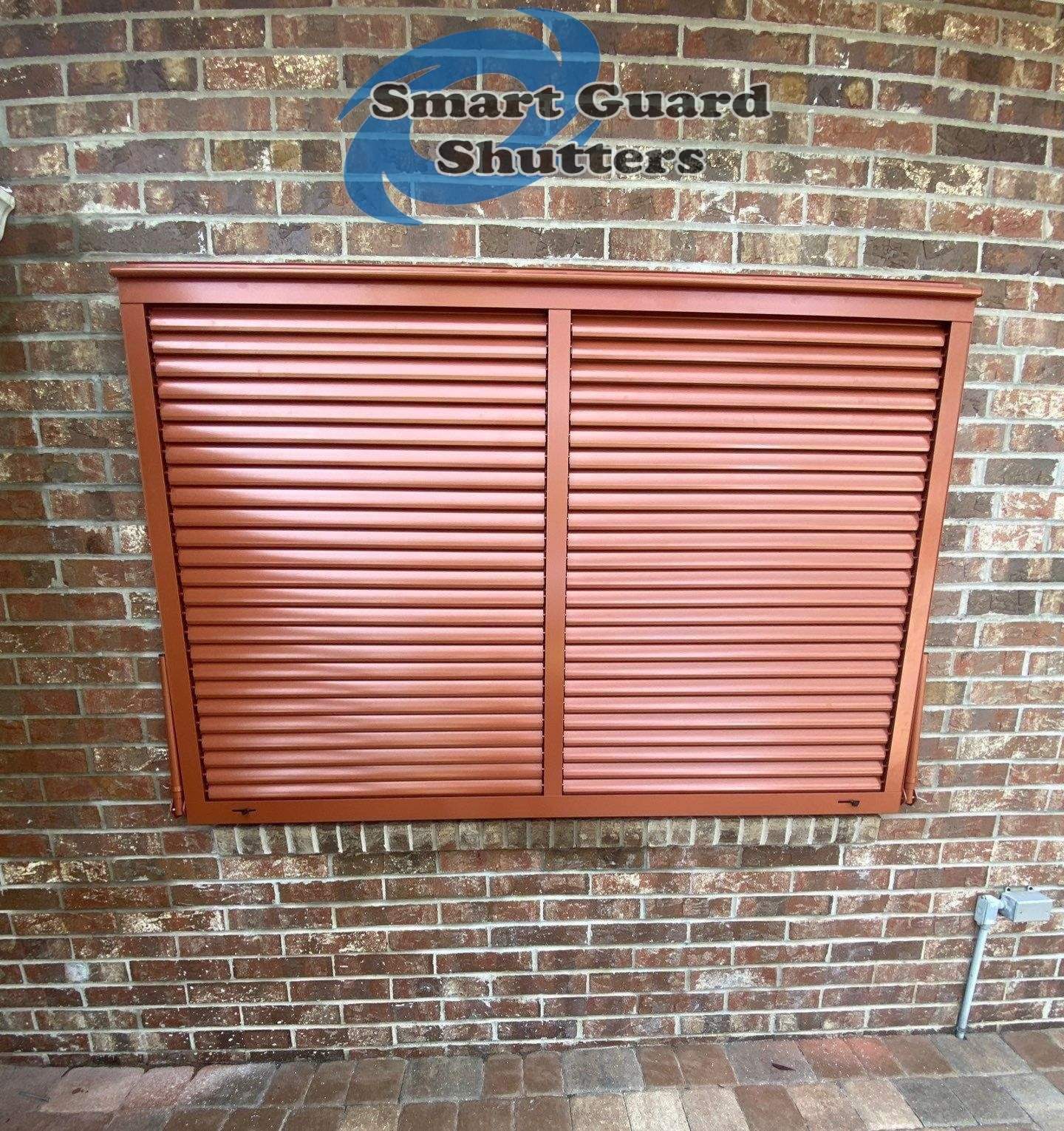 Impact Bahamas in Pearl Copper  by Smart Guard Shutters