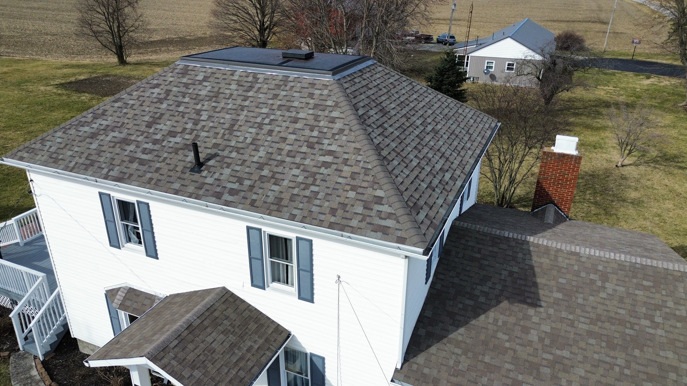 Residential Roofing Installation using Duration Series Shingles - Driftwood by RoofX 