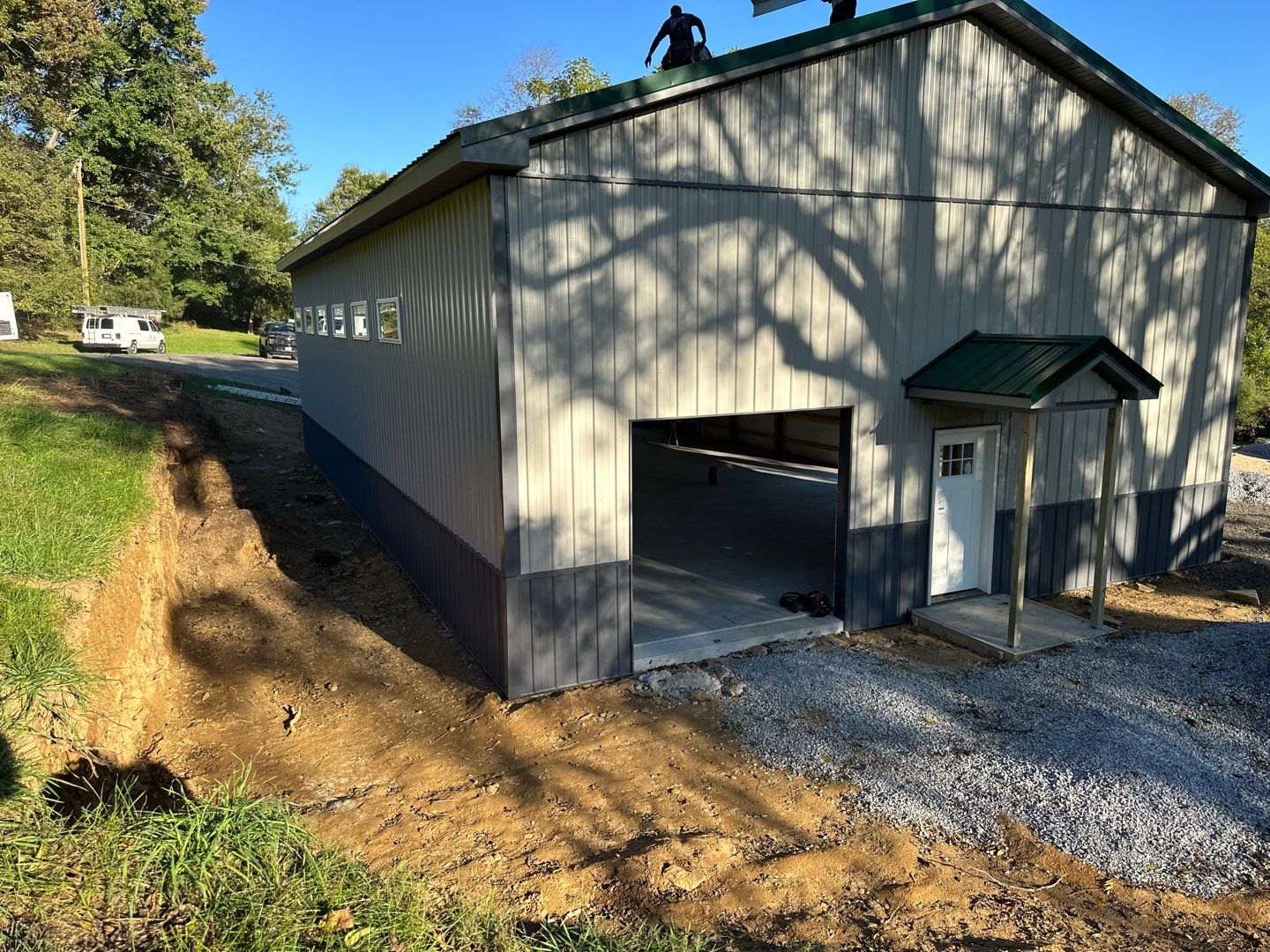 Large Garage Build by Bec Construction Llc