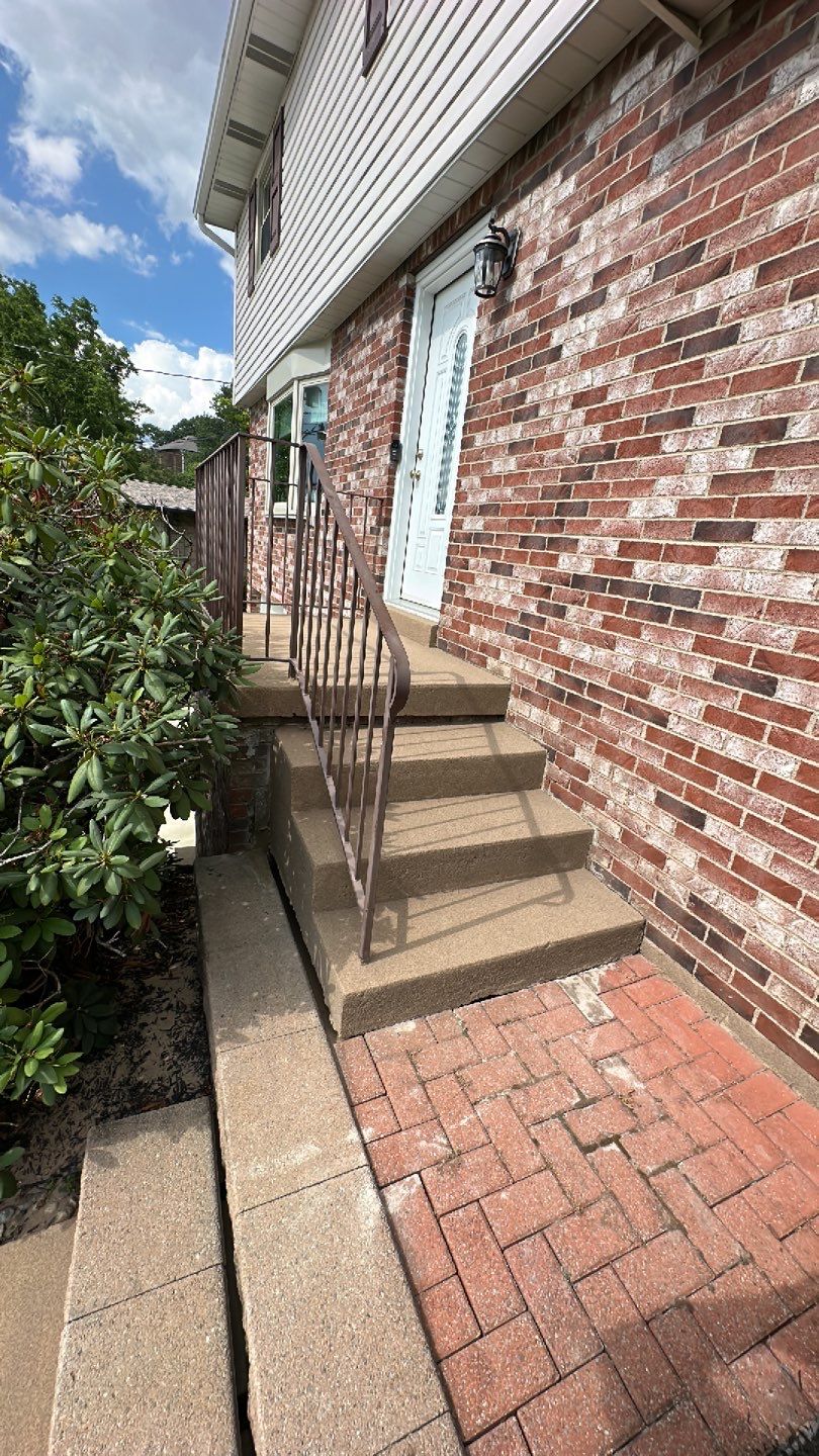 Porch + Steps Project in North Huntingdon by Floors in a Day, Inc