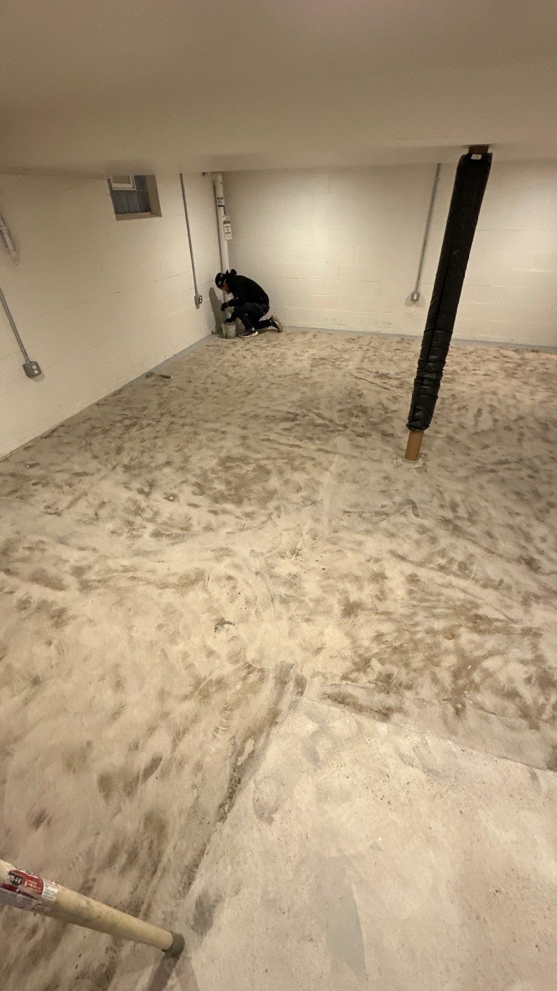 Basement Project in Bradford Woods by Floors in a Day, Inc