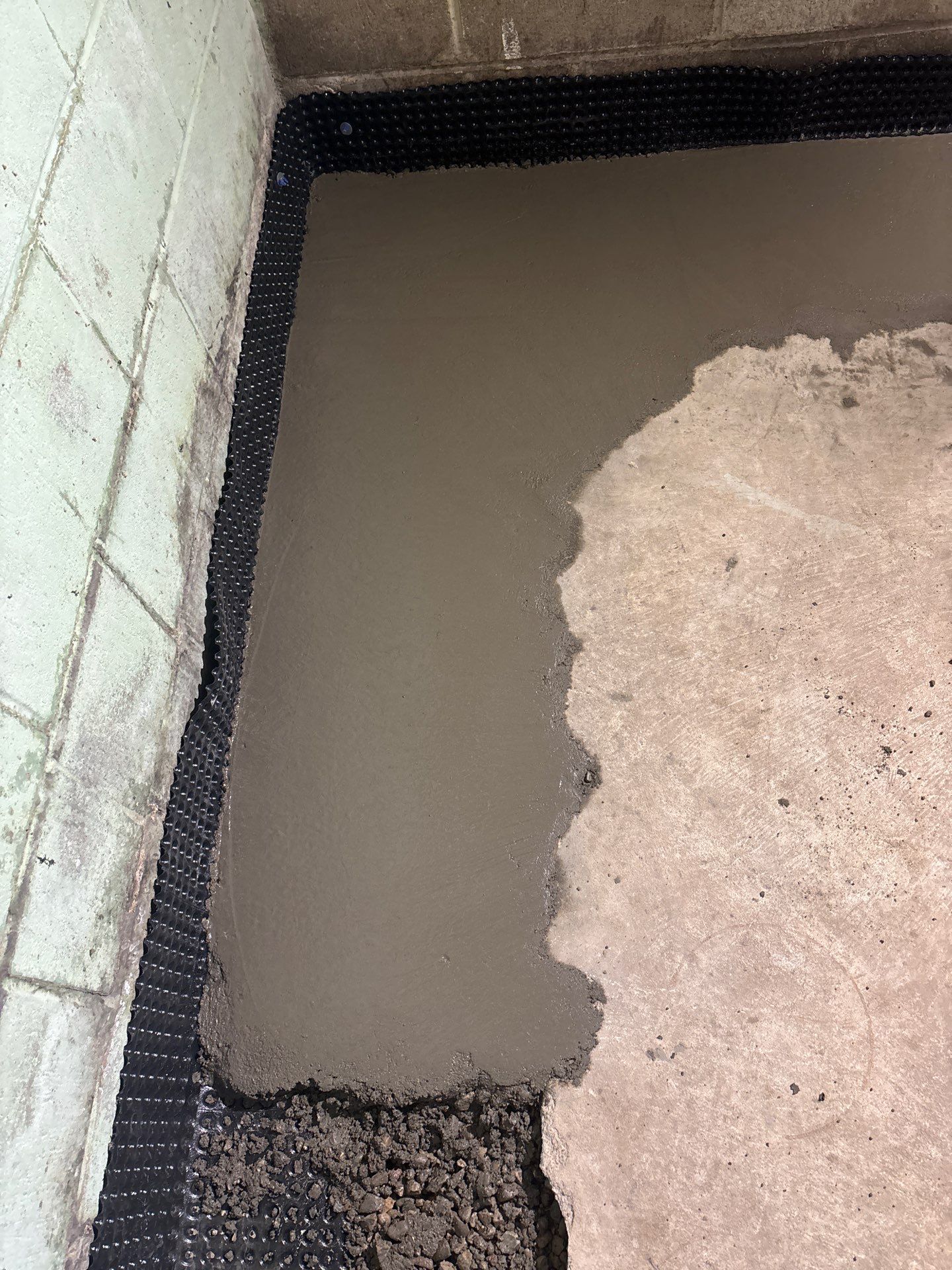 Helping Dan Get Going on His Remodel by Waterproofing Northeast