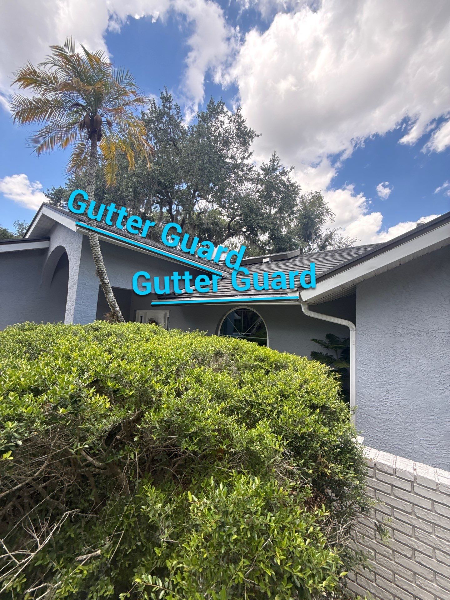 Gutter Guards Installation using Leaf Guard in Sarasota FL by Gutter Professors