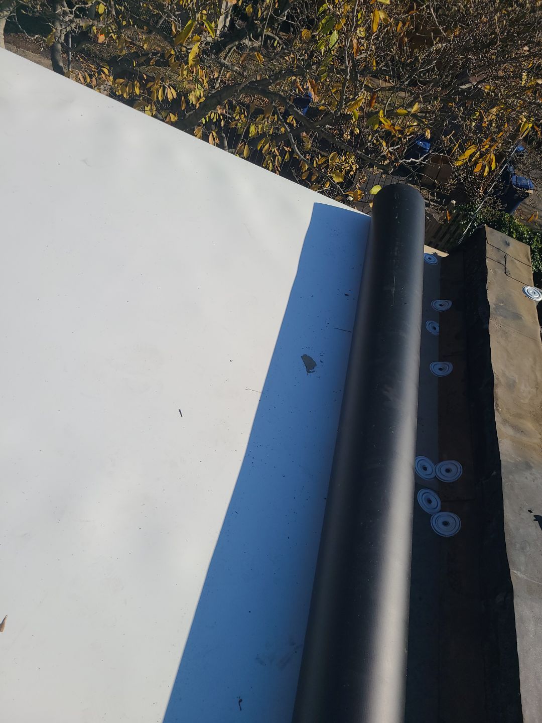 Alexandria: Residential Flat Roof Replacement with Mule Hide TPO Membrane by RM Banning, Inc.