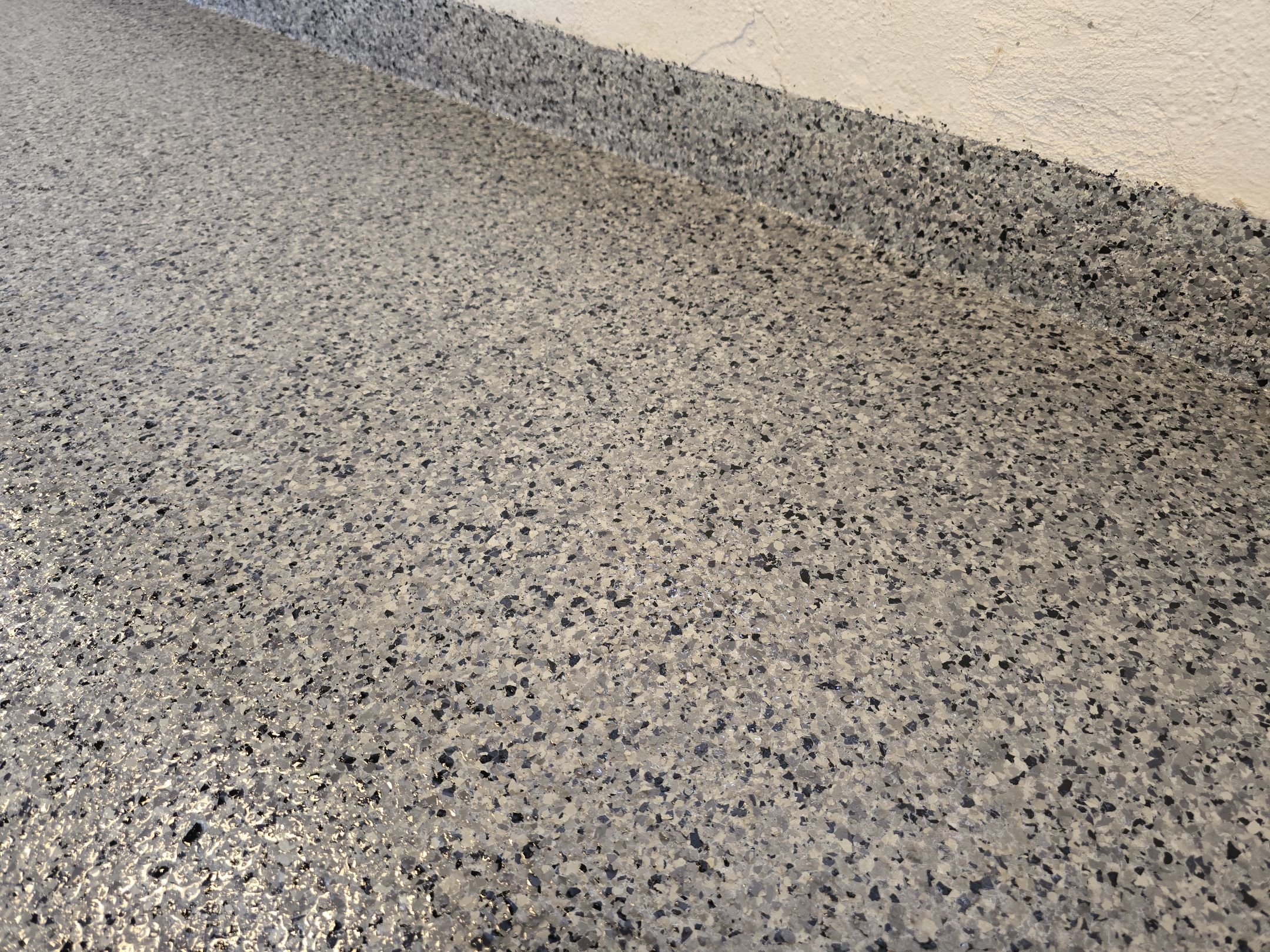 Check it out! Steelwheel Corner gets a new floor! by Elite Floor Solutions