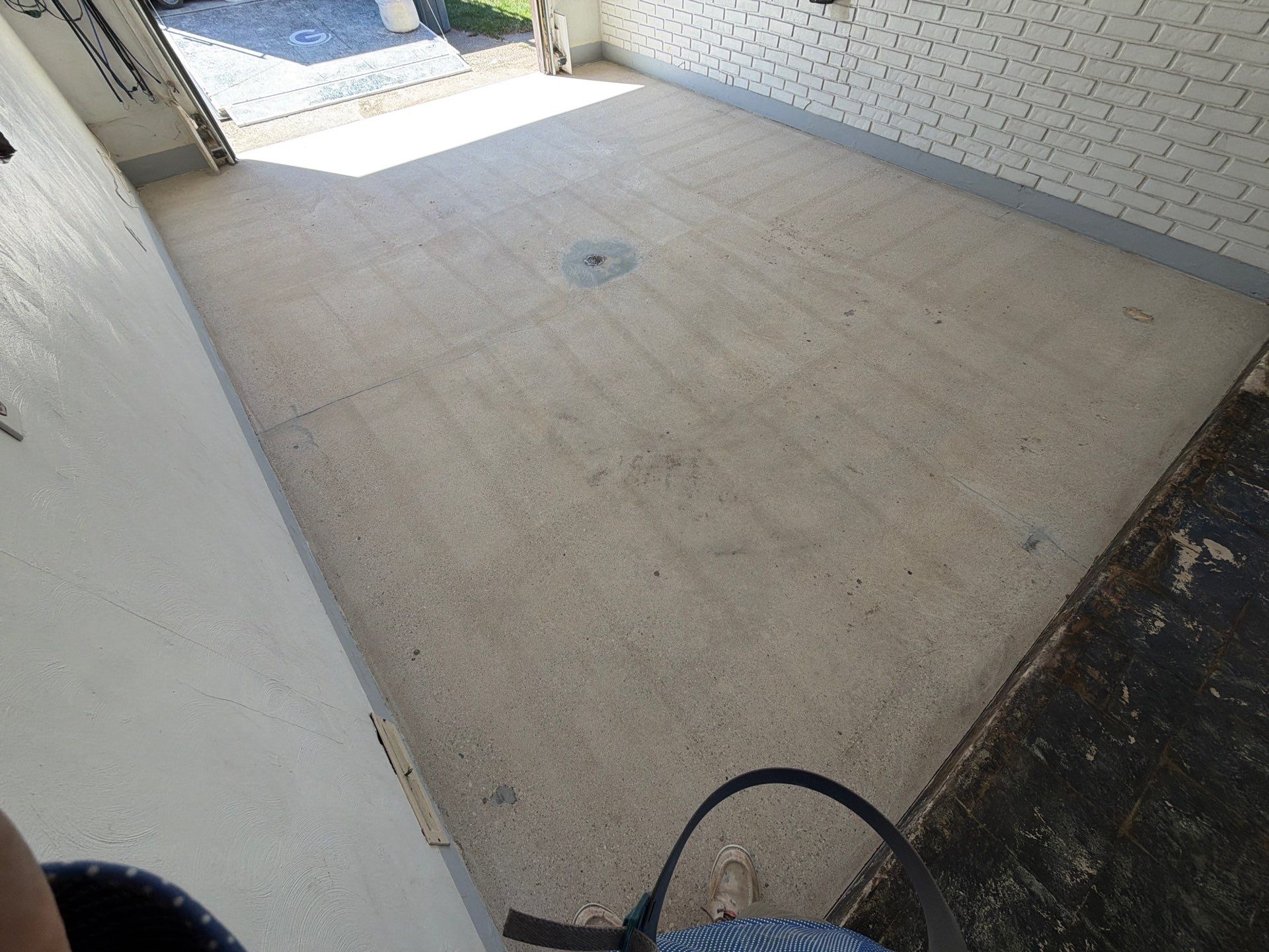 Garage Epoxy Flake Floor Installation – Muskegon, MI by Gordon Painting