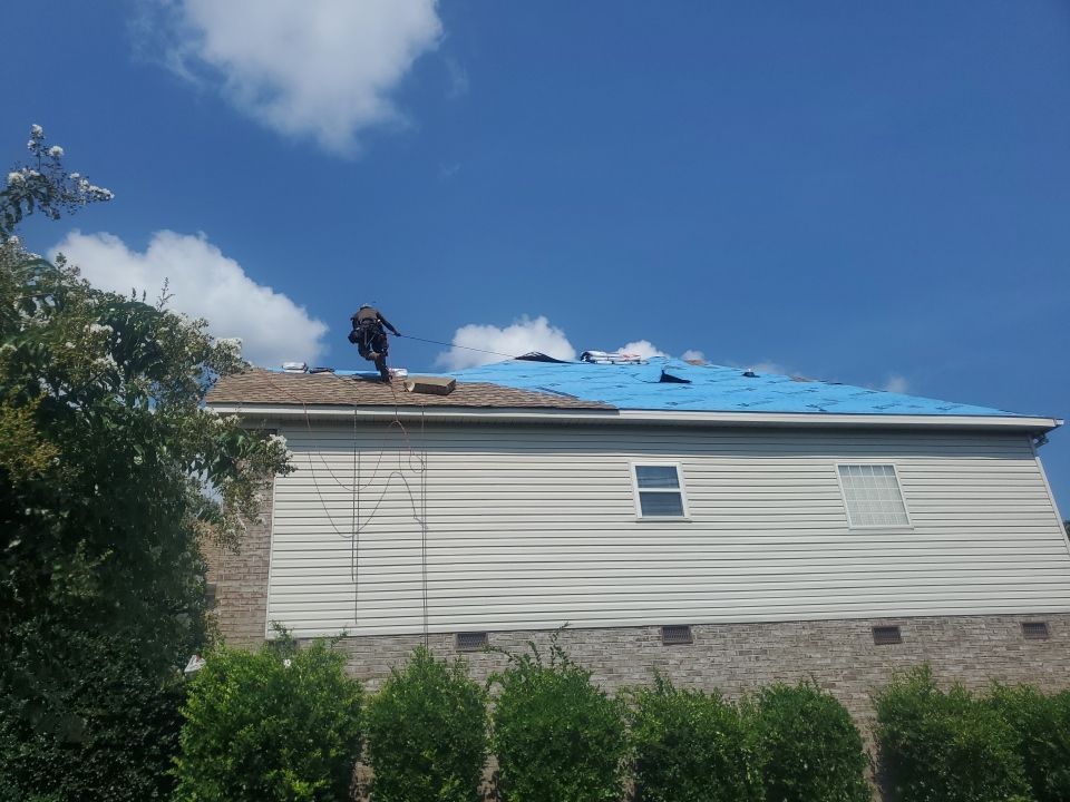 Residential Roofing Installation using Owens Corning by Inspector Roofing and Restoration