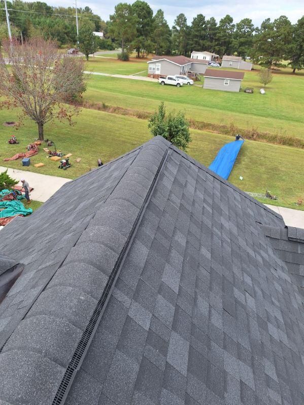 Roof Replacement Project in Greenville by Roofing Solutions