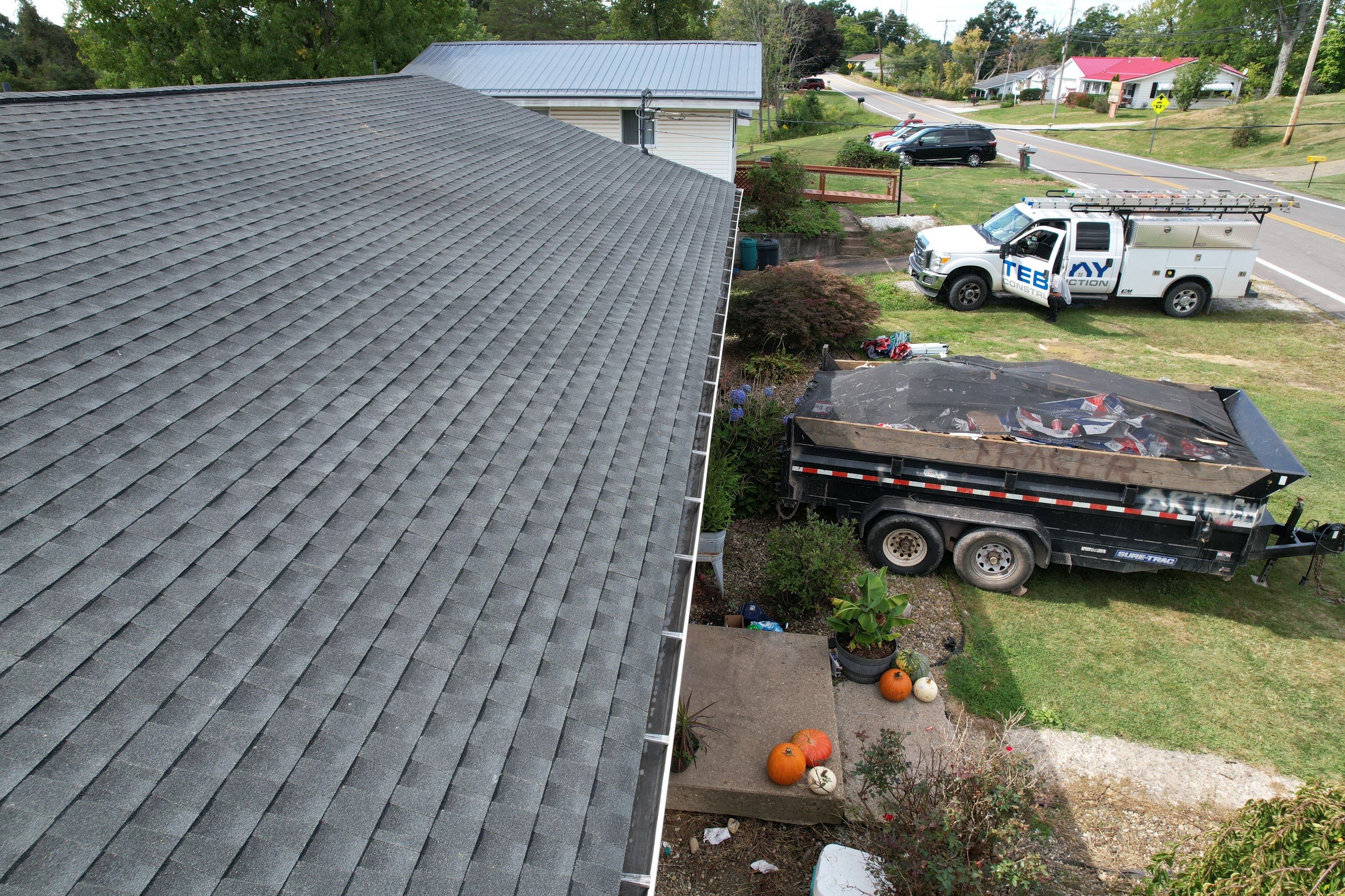 Residential Roofing Installation using GAF Timberline HDZ by Rainstoppers Roofing