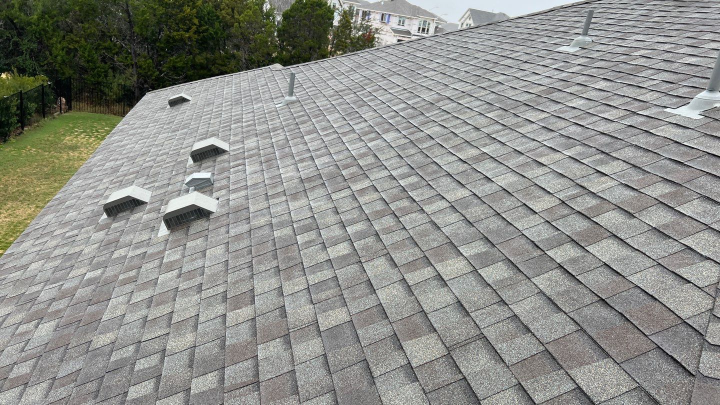Hail claim roof replacement by Oakwood Roofing and Construction, LLC
