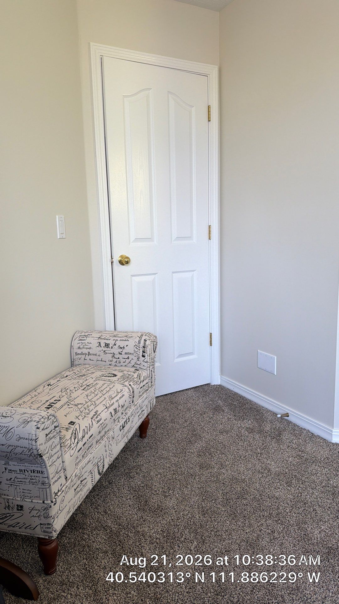 Interior Door Replacement and Arched Window Installation in Draper by CompanyCam Sales Demo