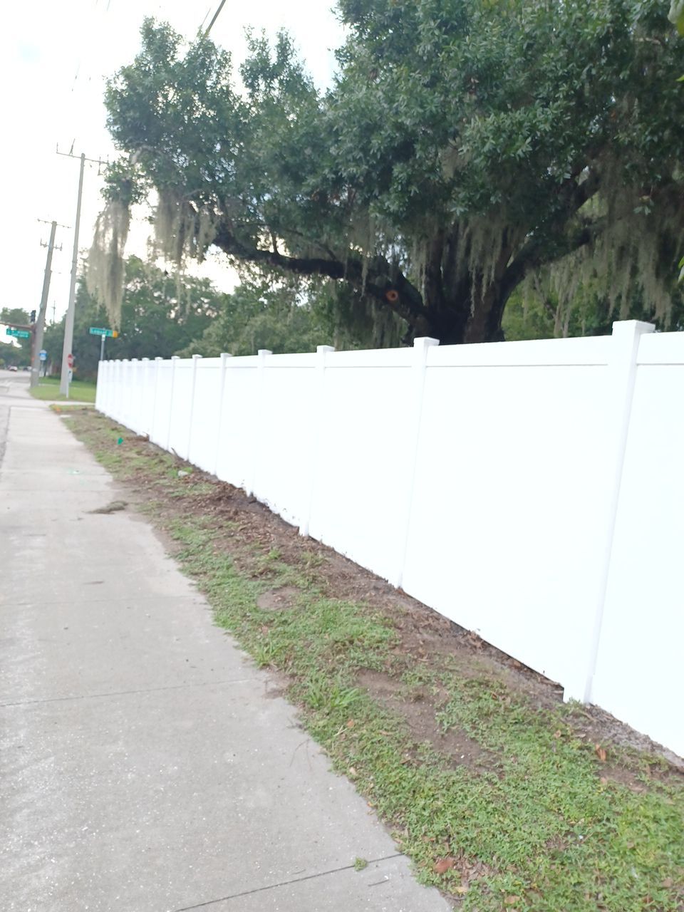 Sarasota, FL 6ft. Tall White Vinyl Privacy Fence by Asap fence and gates, LLC
