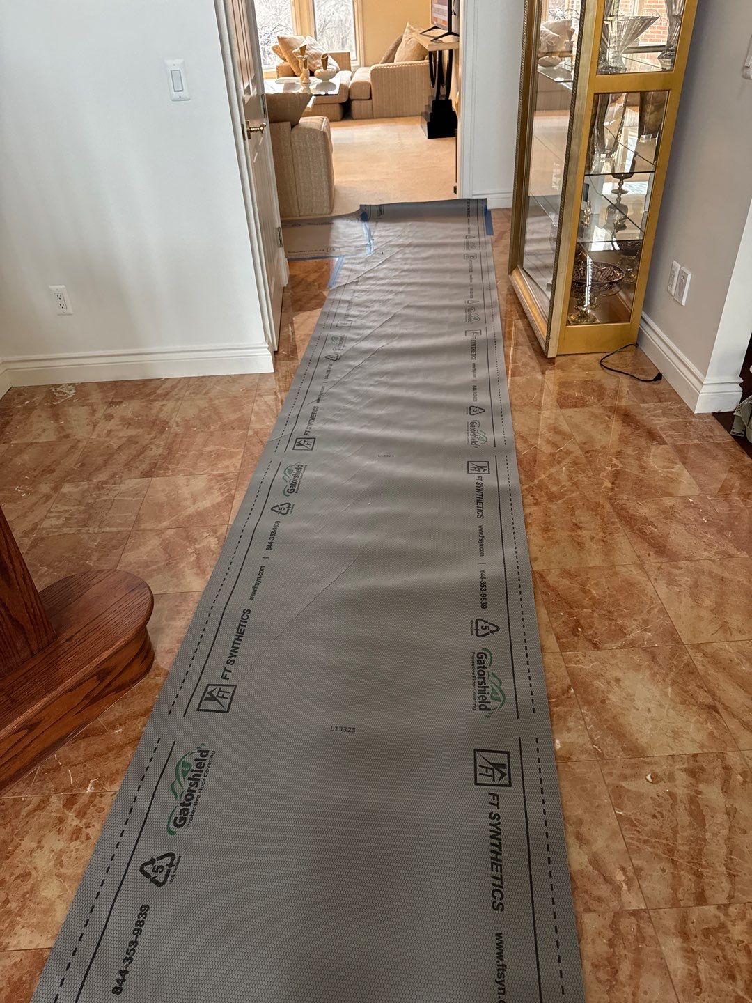 Project in West Bloomfield by EzDry Water Mitigation & Property Restoration