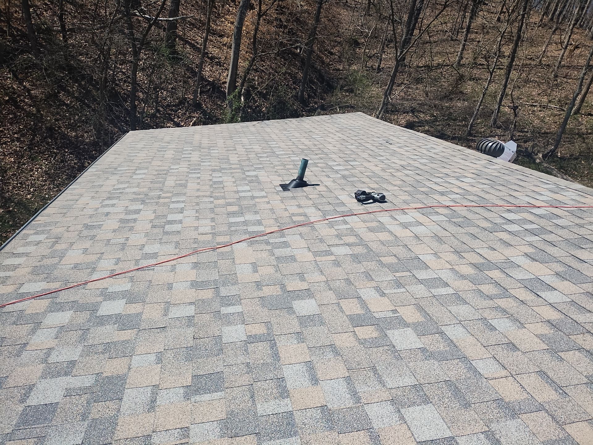 Residential Roofing Installation using Performance Shingles by Mr. Roofer
