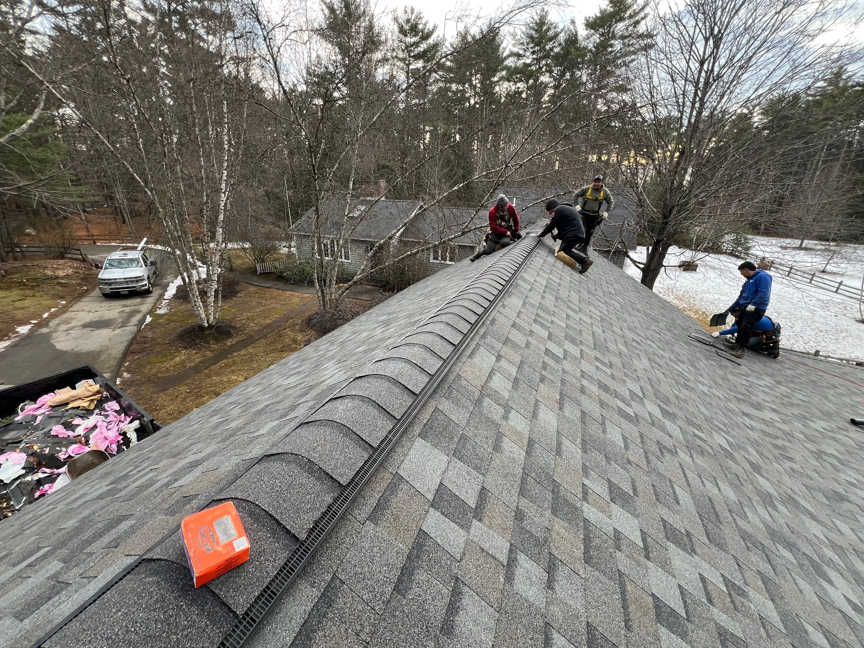 Roofing Install In Tuftonboro, NH by Tall pine roofing