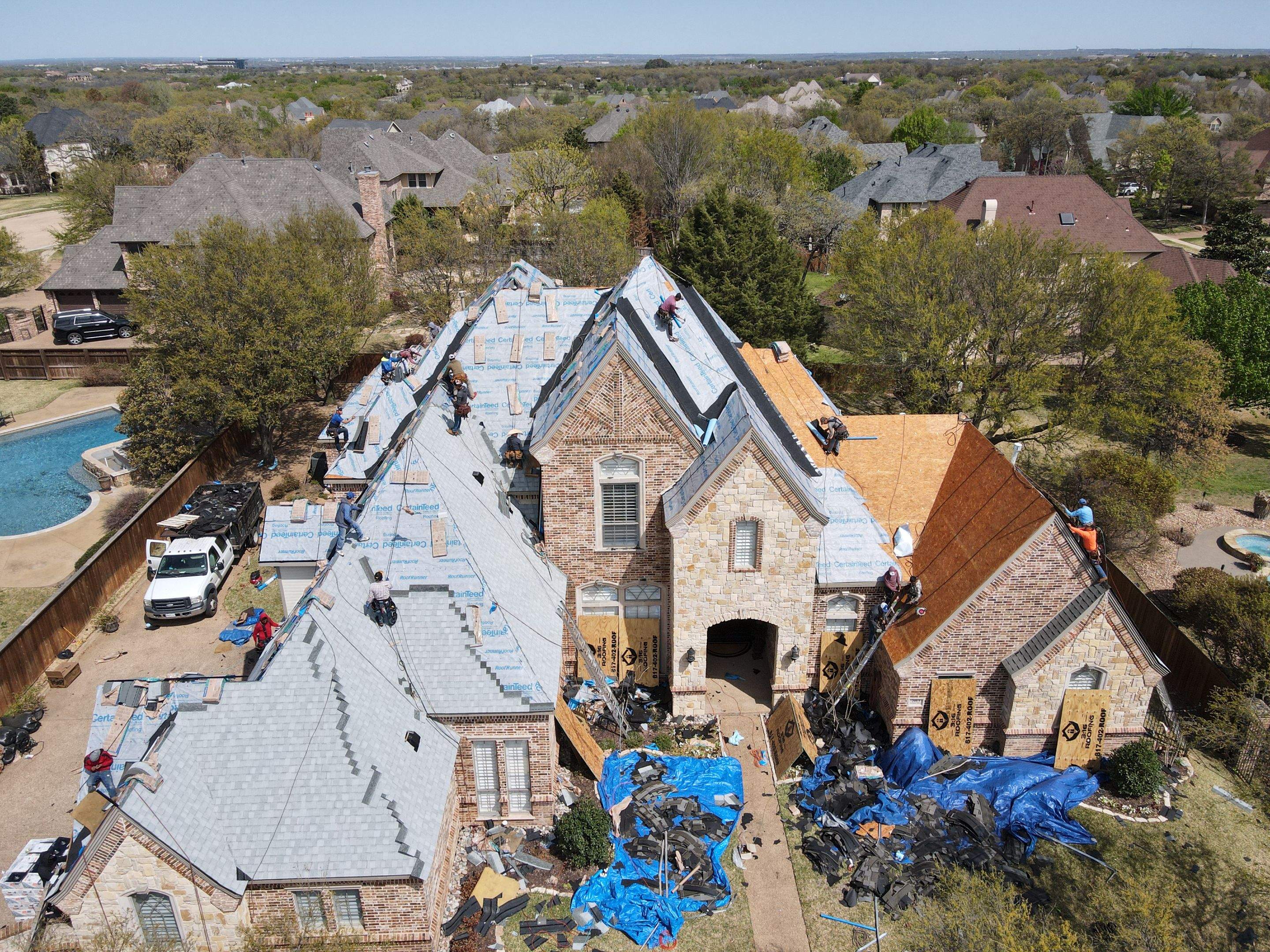 CertainTeed Landmark Residential Roofing Installation  by 3:16 Roofing and Construction