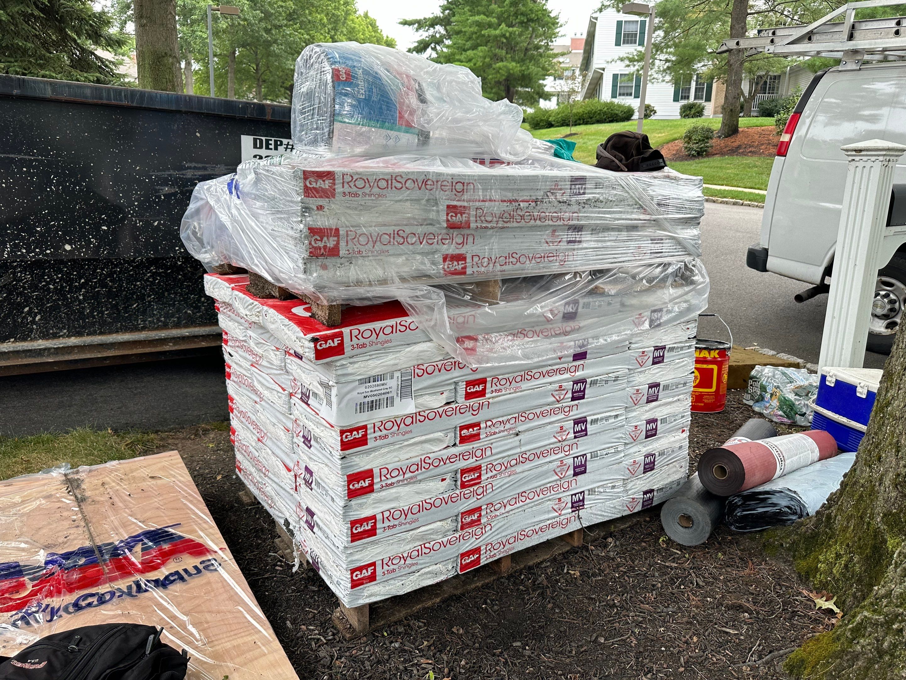 Residential Roofing Installation using Asphalt Roof Shingles GAF by Home Concepts Construction