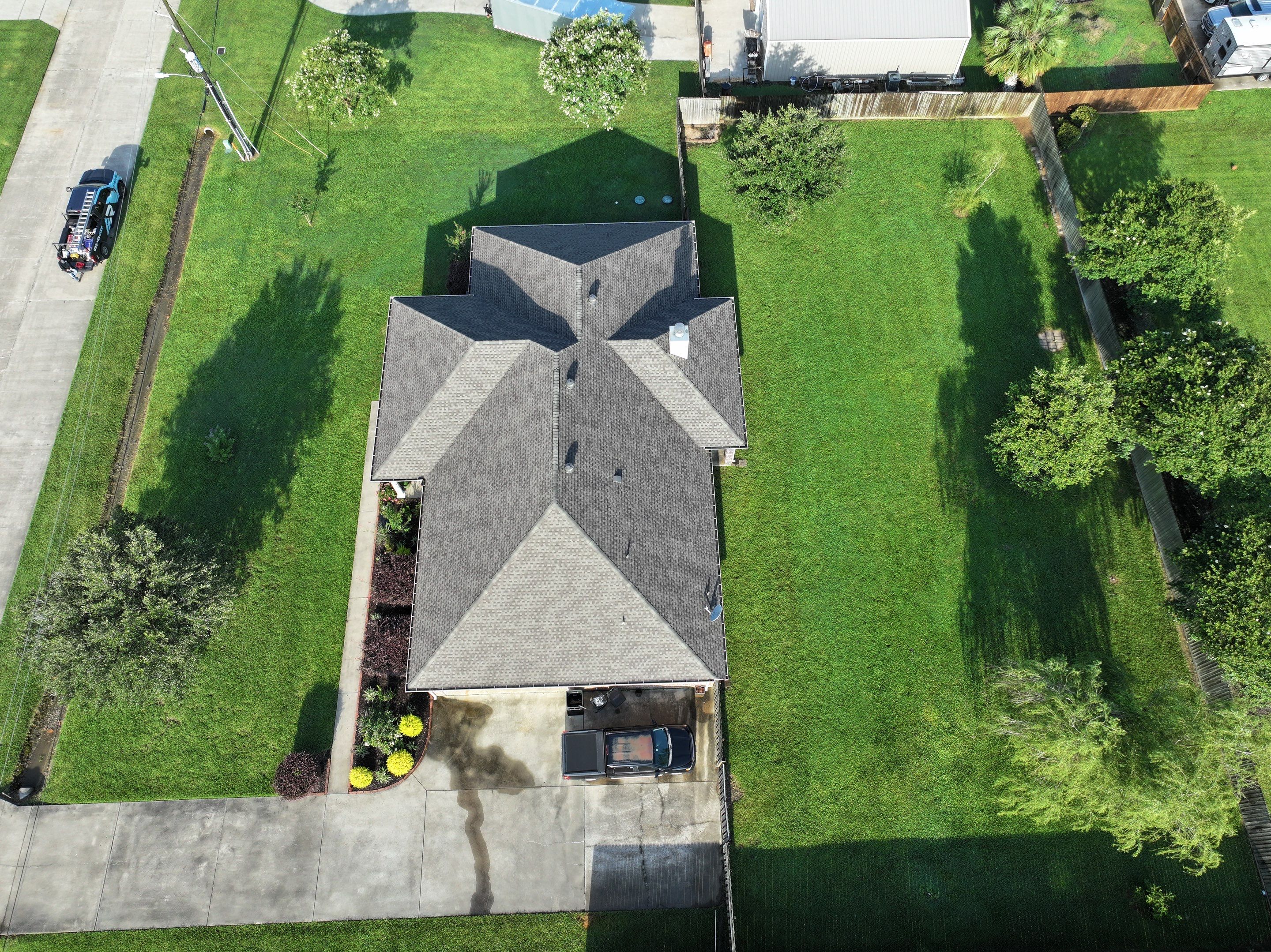 Residential Roof Replacement using GAF HDZ - Weathered Wood by Elite Roofing LLC