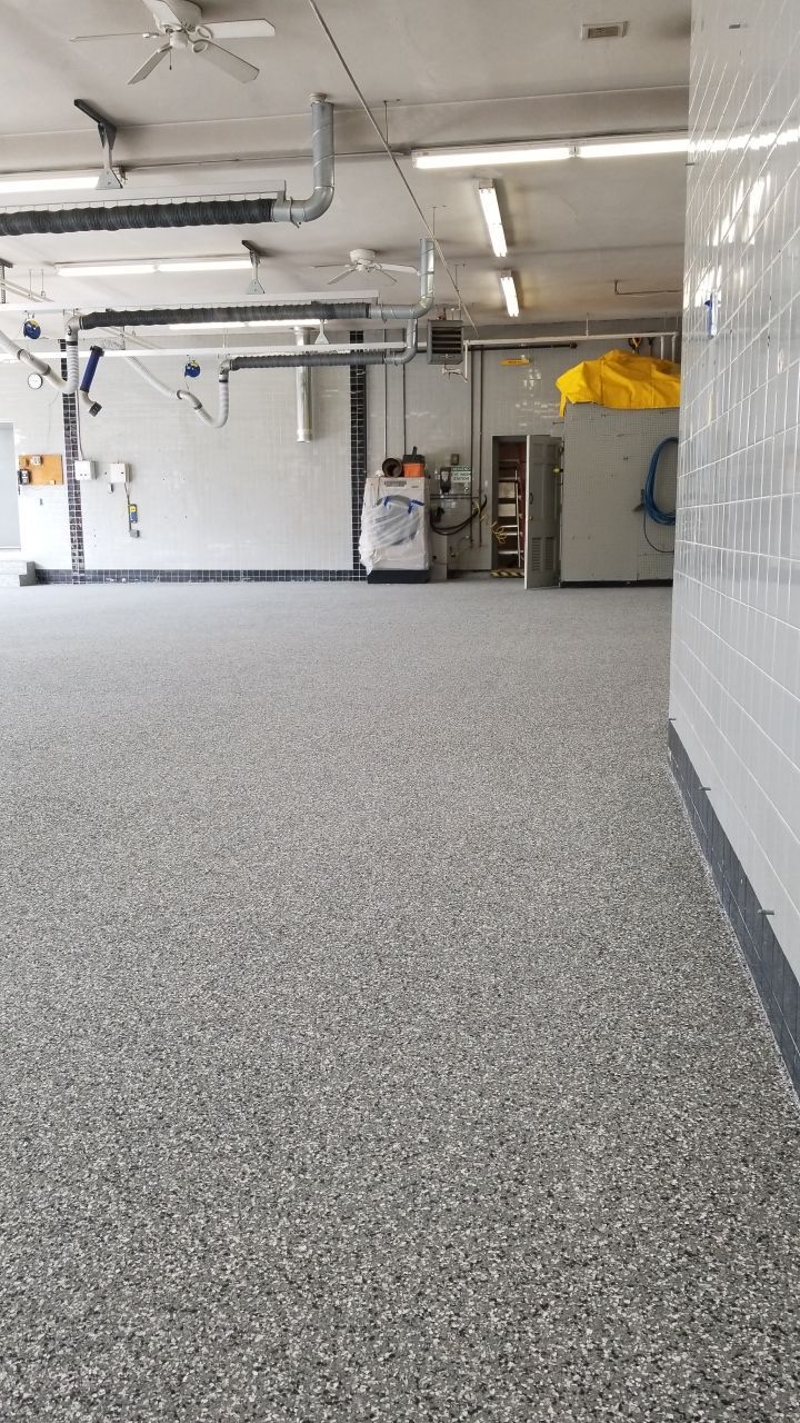 Dover Firehouse with their new Smoke Floor! by Spectrum Painting, LLC