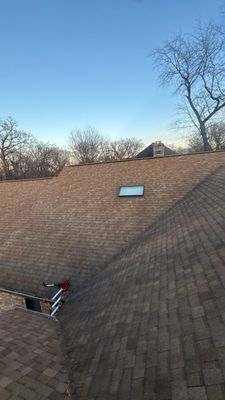 Turtle Shell gutter protection installation in West Chicago, IL 60185, photograph 15