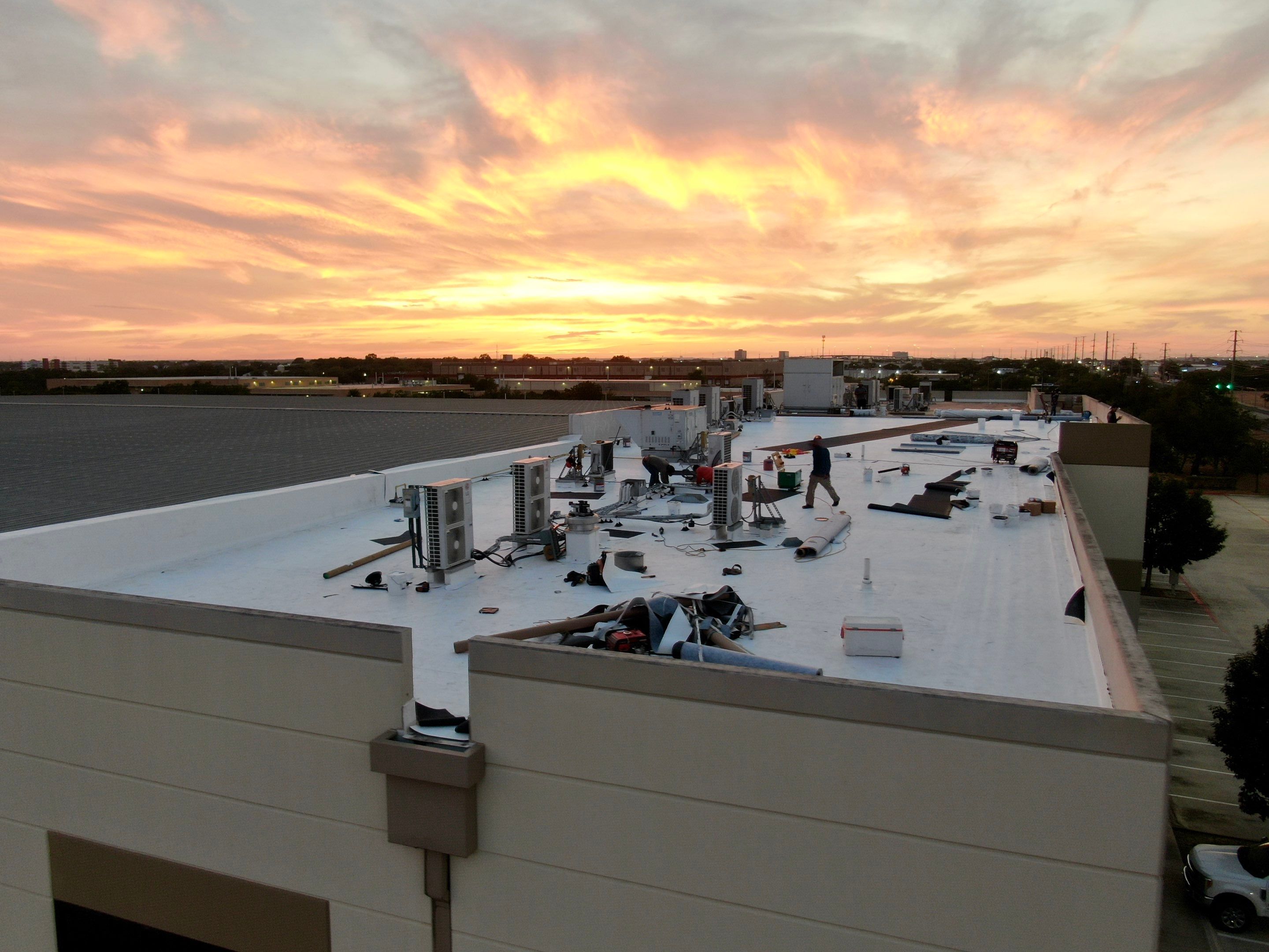 Commercial TPO Project - Austin Texas by Hartland Roofing & Construction