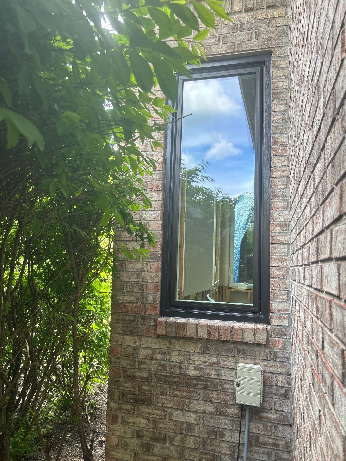 Full Window Replacement Featuring ProVia Casement Windows and Entry Doors in Fishers by Merrifield Exteriors, LLC