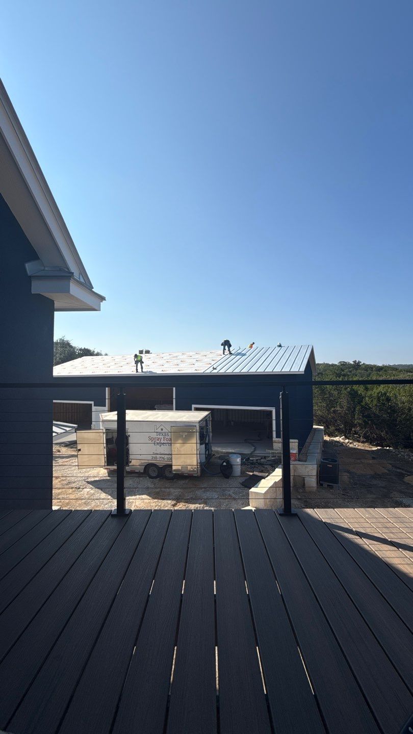 Metal Repairs & Gutter Install by First Out Roofing 