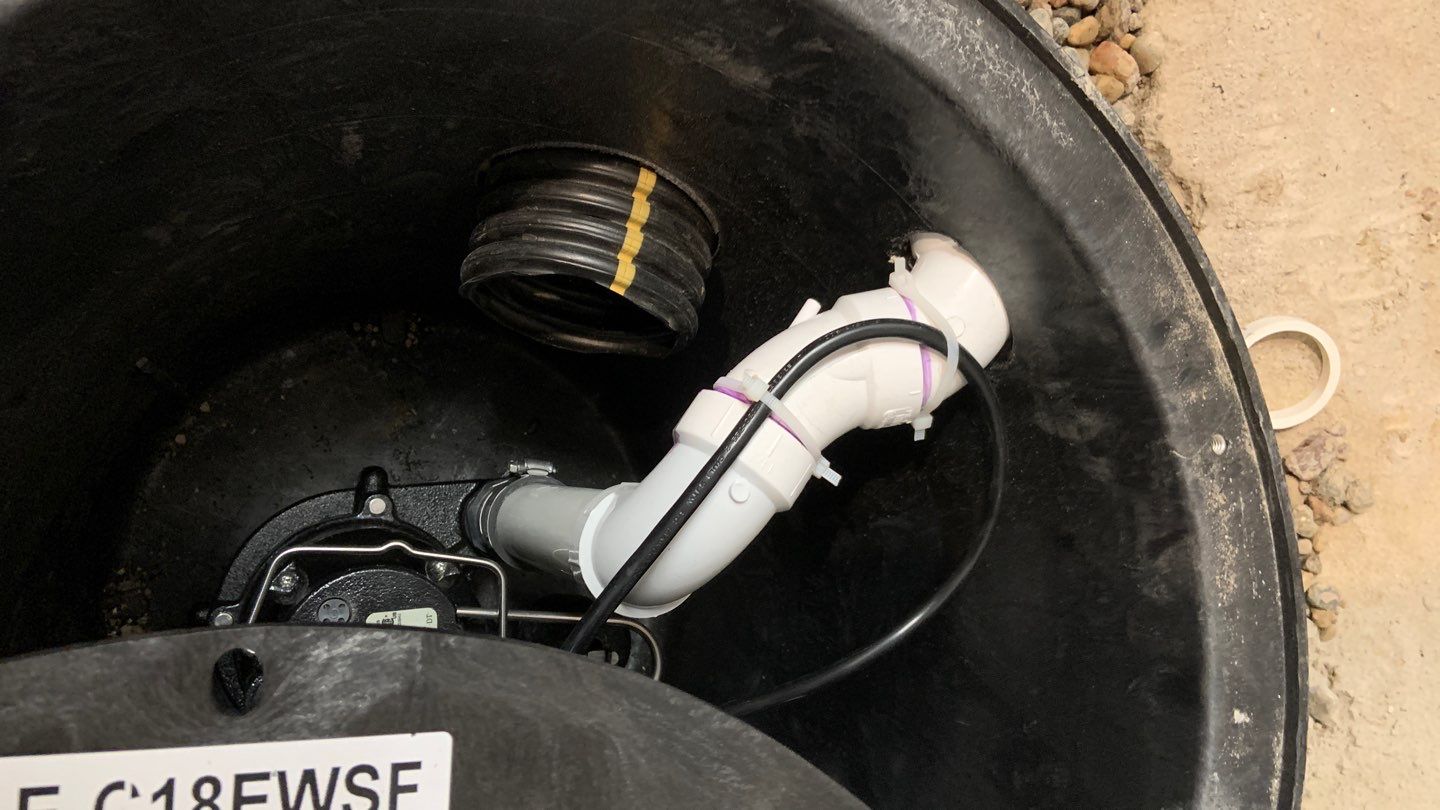 Interior Drain Tile in St. Louis Park by Waterproofing Northeast
