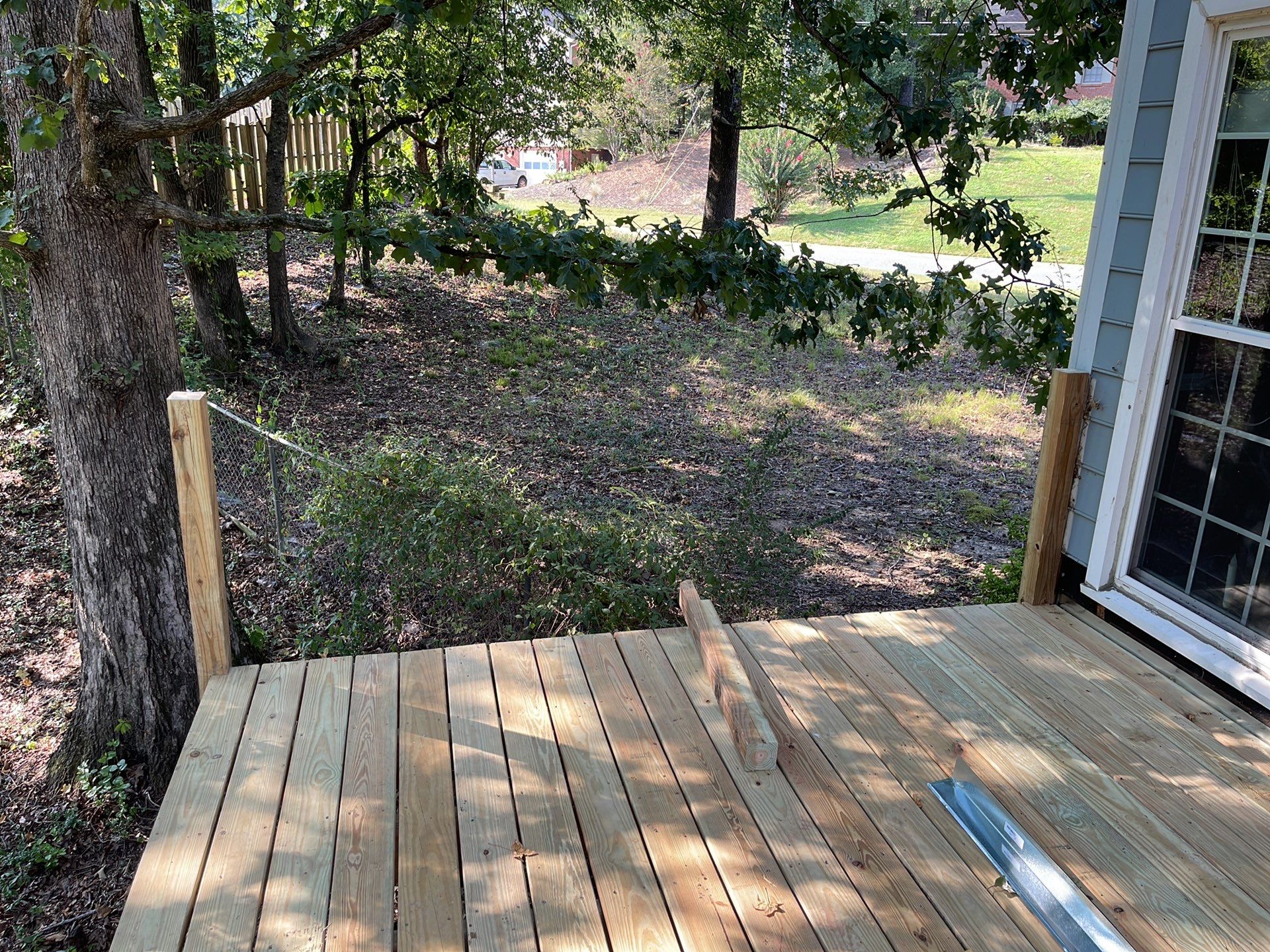 Russet Cove Circle - Deck Installation by Pillar and Pine
