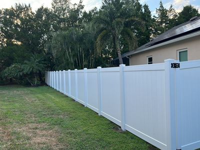 176ft Vinyl privacy & picket combo package