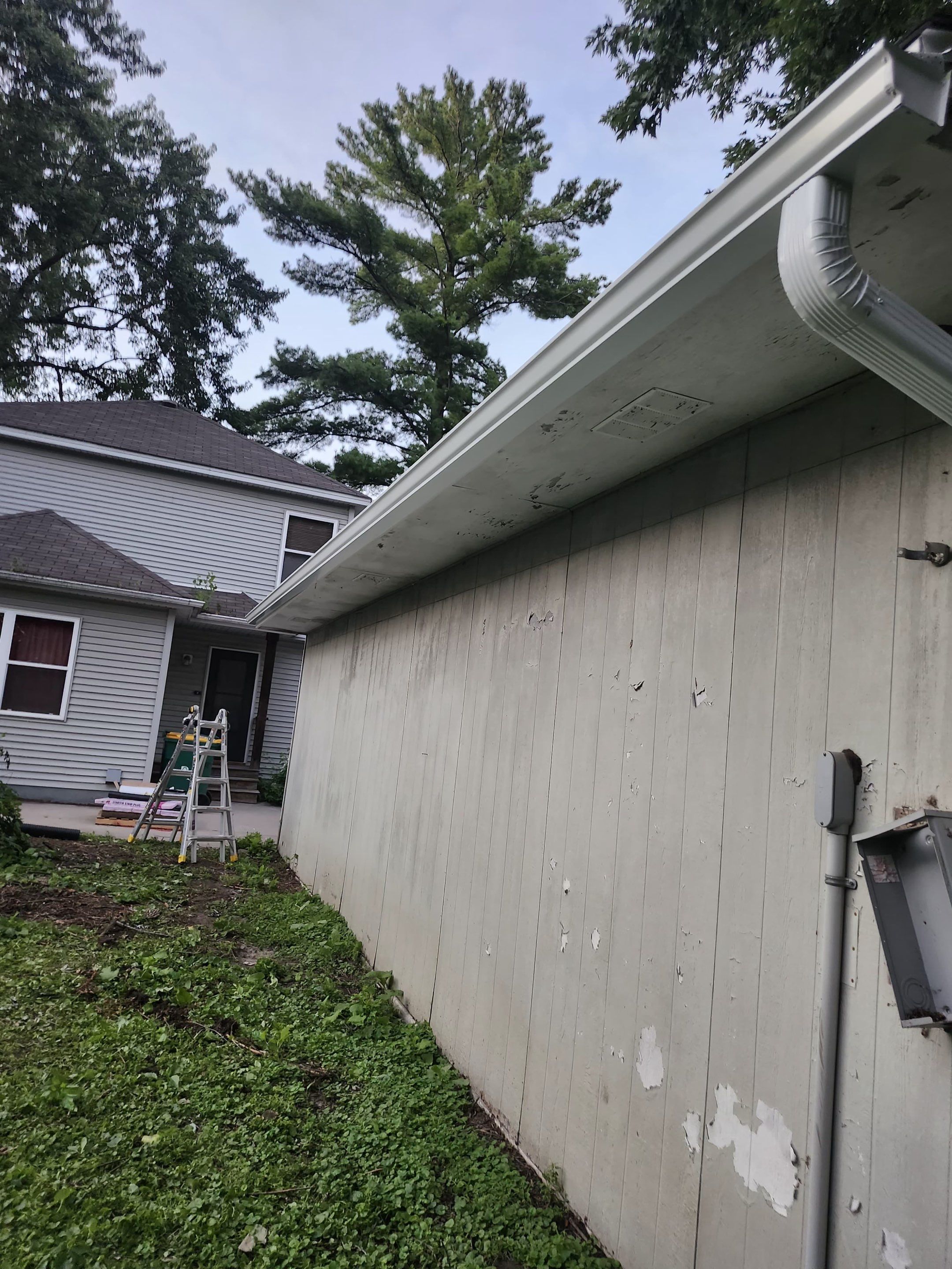 Class 3 OC Duration System and AZEK Composite Fascia on Garage by Forever Fortified