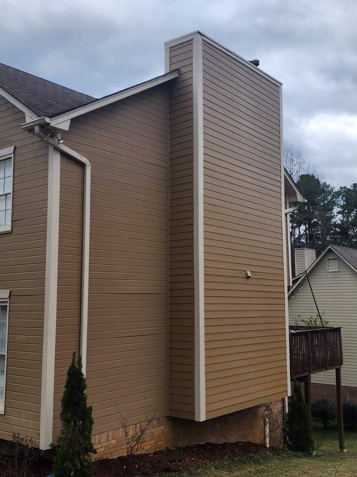 Chimney Siding & Trim Replacement in Birmingham by The Roofing Dudes