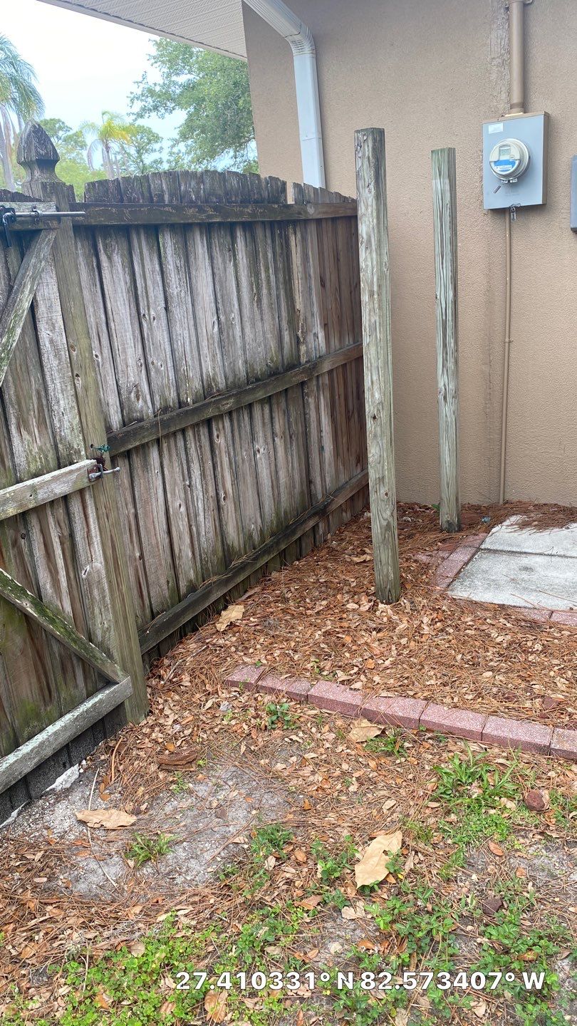 Sarasota, FL 6ft. Tall Treated Board on Board Wood Fence by Asap fence and gates, LLC
