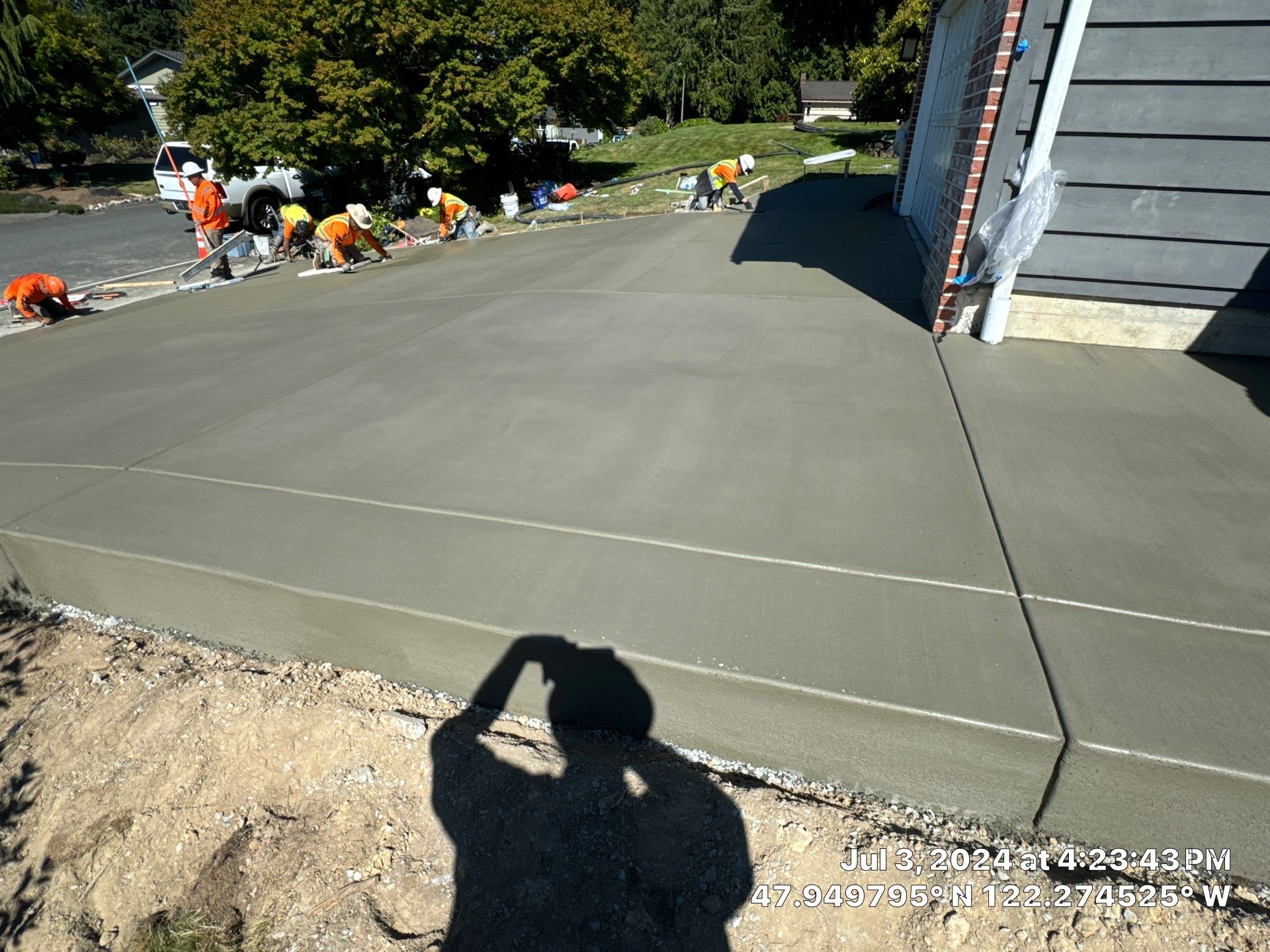 Jacob | Concrete Driveway  by Jireh Asphalt & Concrete Inc 