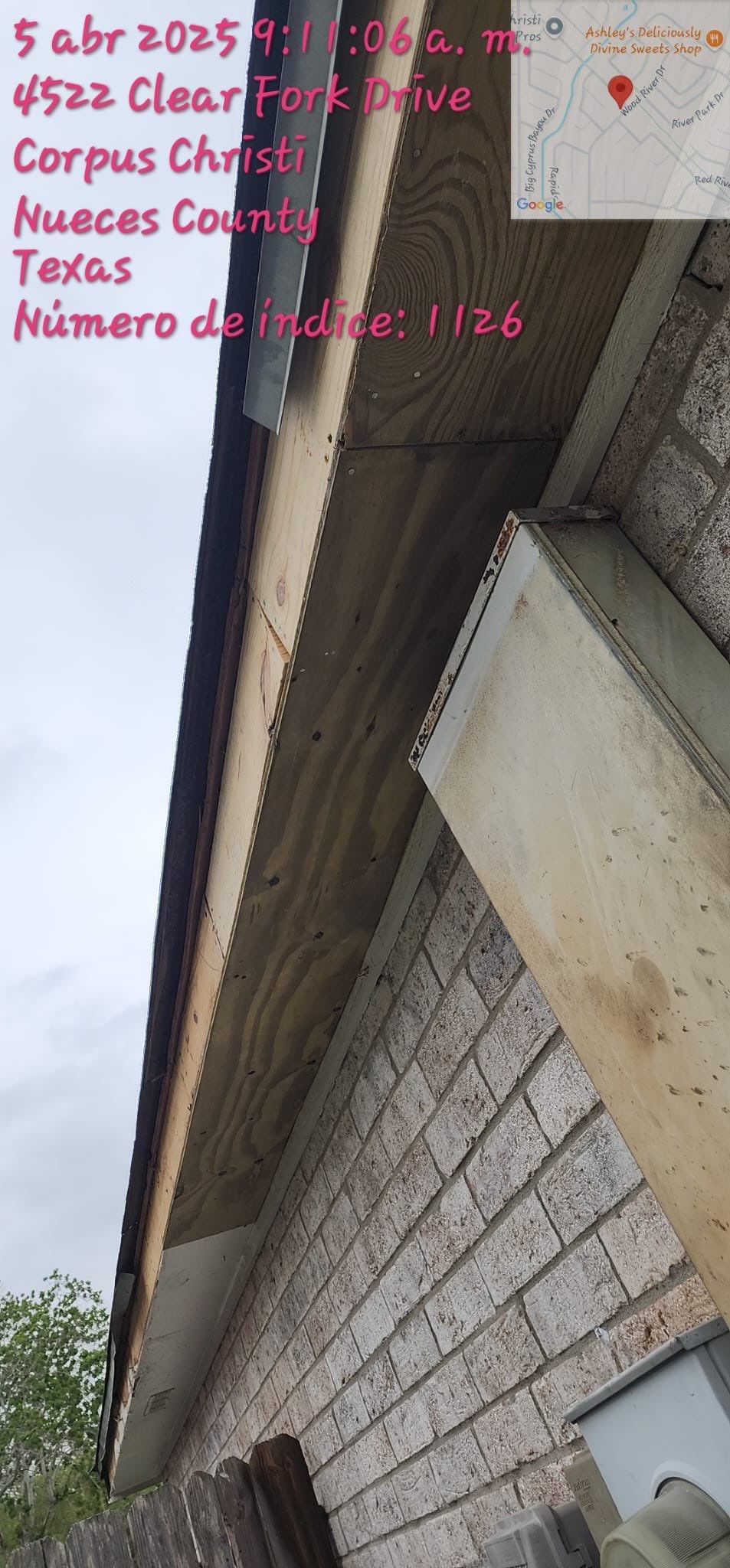 Run down on River Drive by Bayfront Roofing and Construction