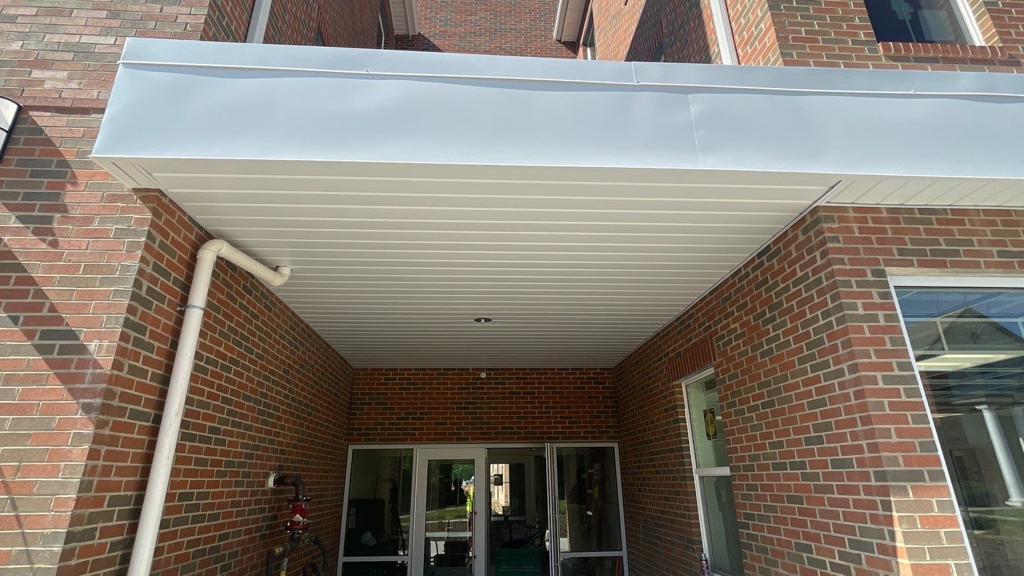Commercial Roofing Installation using Owens Corning Duration Estate Gray by Nitro Roofing and Construction
