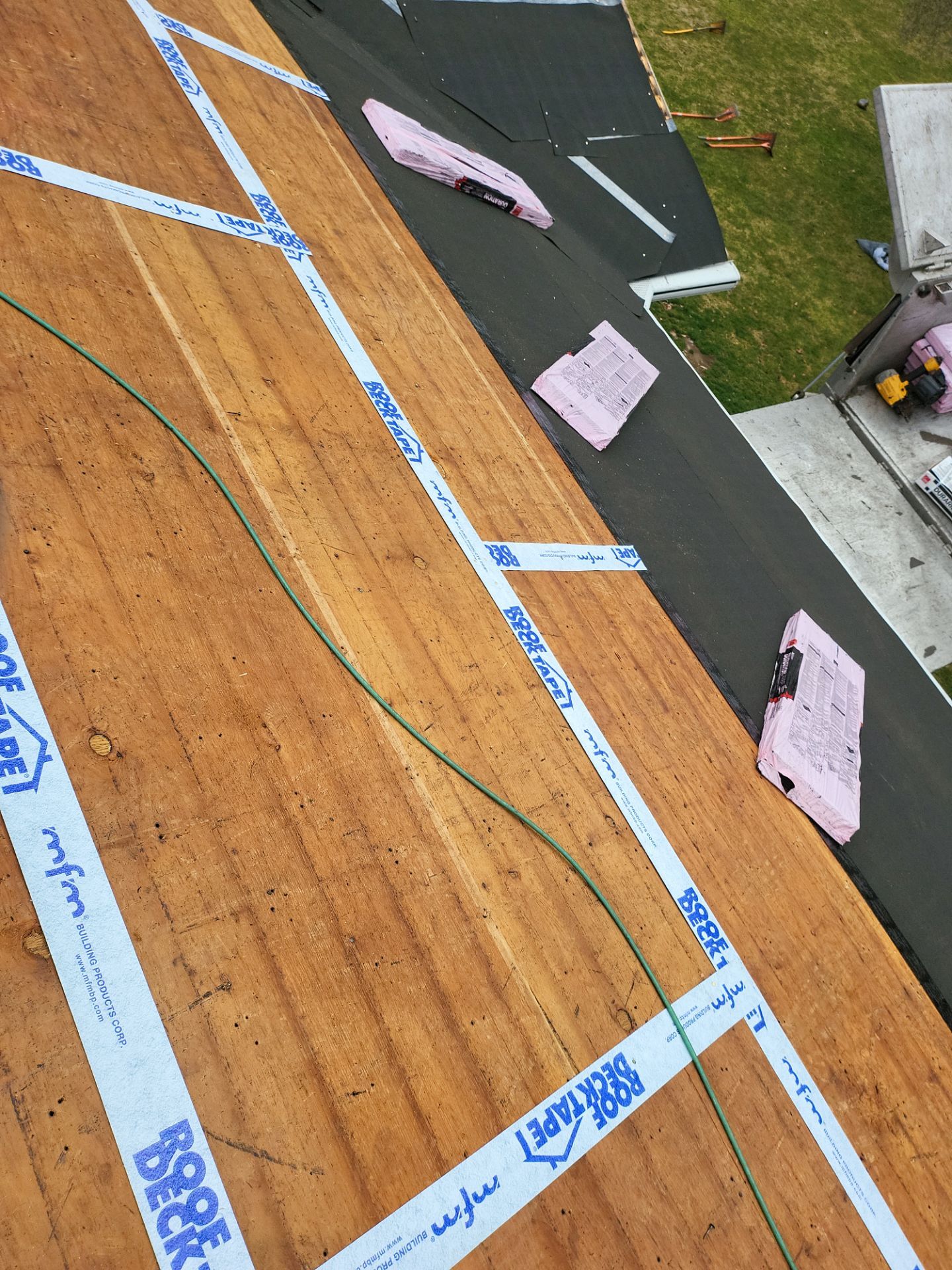 Residential Roofing Installation using Owens Corning TruDefinition Duration Designer - Black Sable by A Plus Exterior