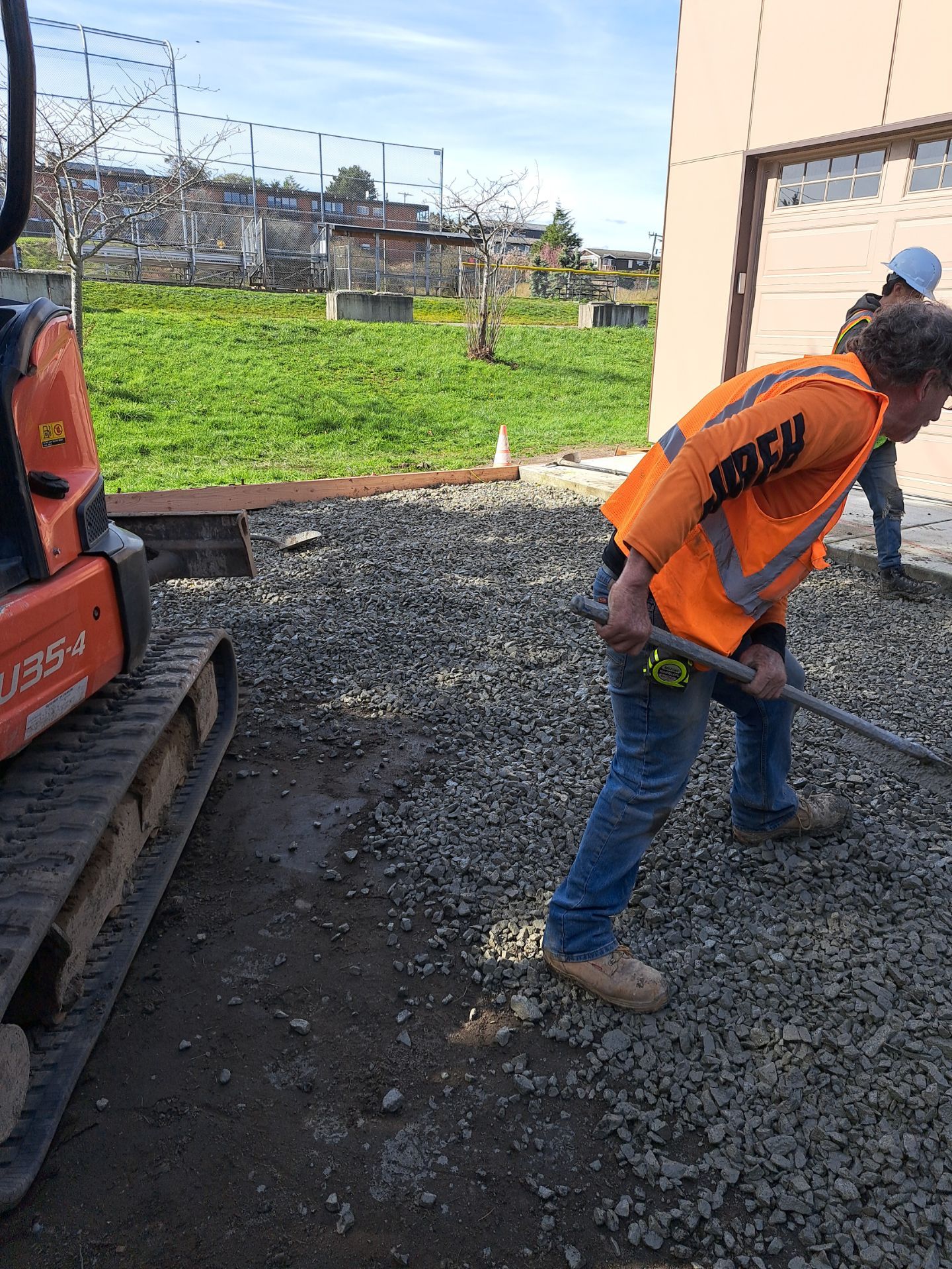 Ron | Pervious Concrete Driveway  by Jireh Asphalt & Concrete Inc 