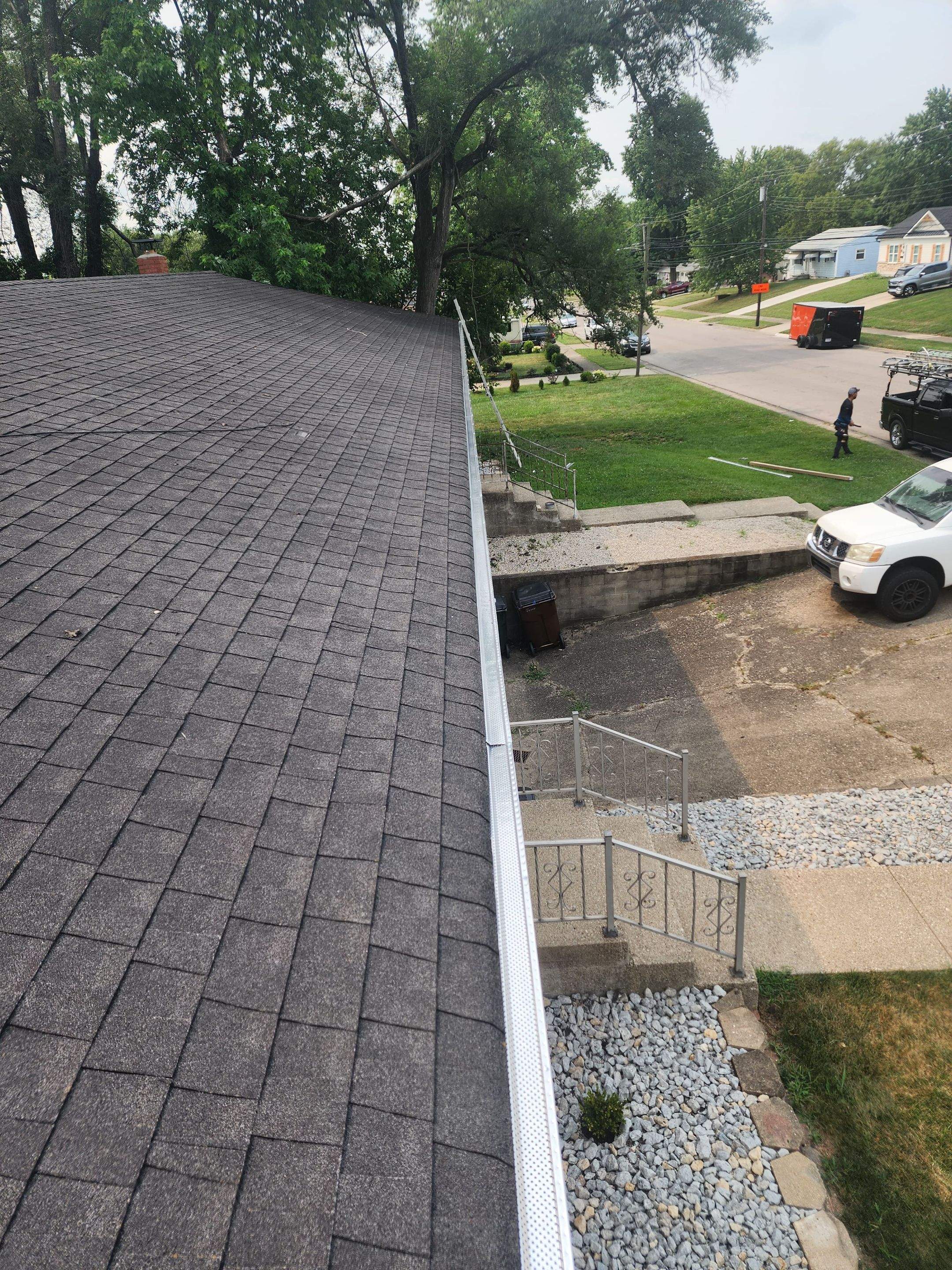 Protective Gutter Guard Installation for Residential Gutters in Middletown