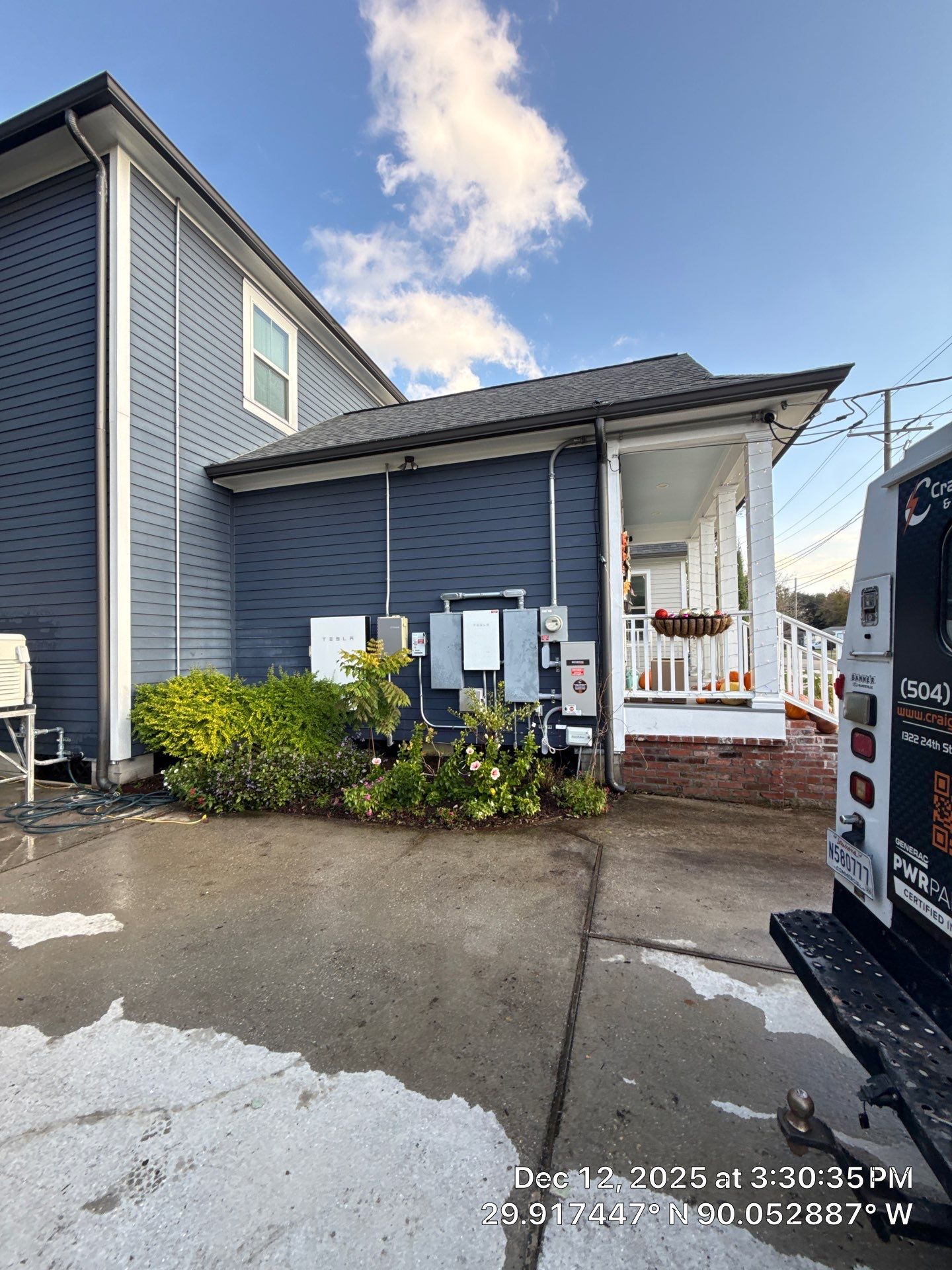 Project in Gretna, LA by Craig's Electrical & Generator Service