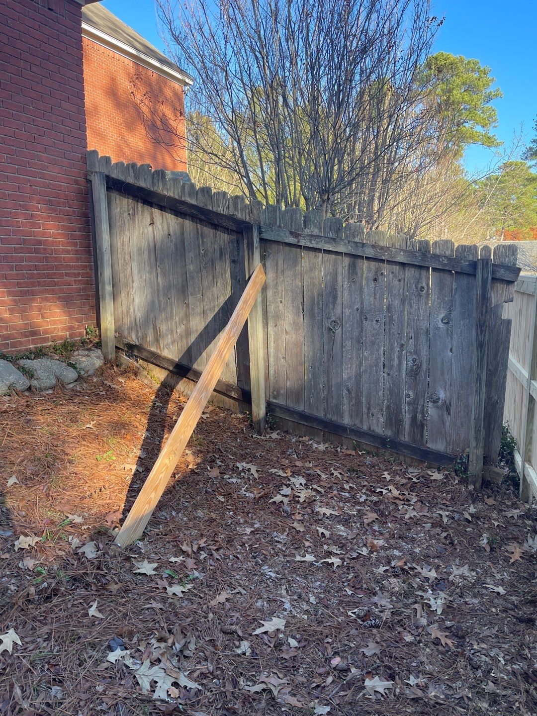 6ft Cedar Good Neighbor Fence 6x6 by Roberson Construction LLC