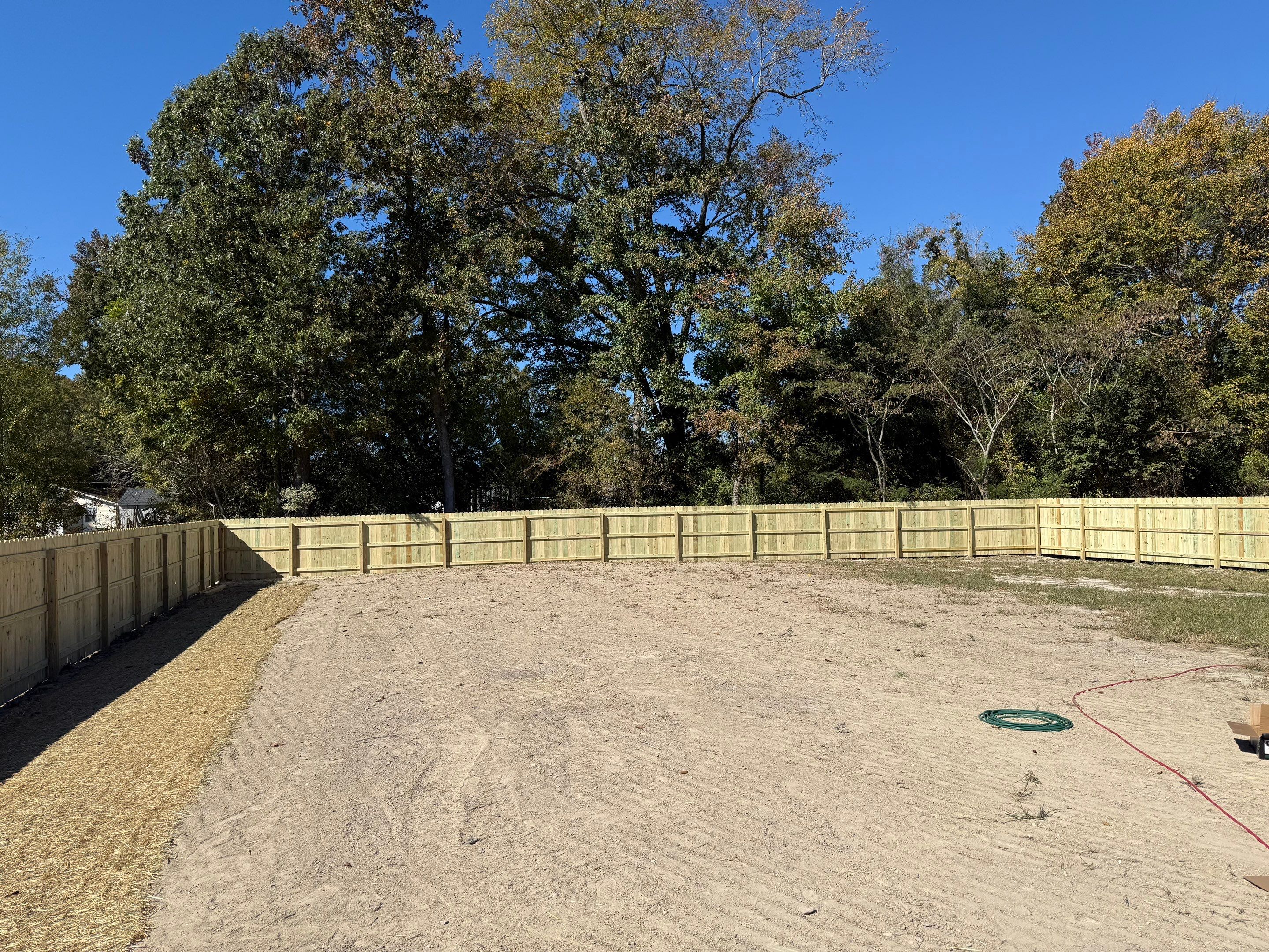 A Fresh Start with a Brand-New Wood Fence by Tidewater Fence