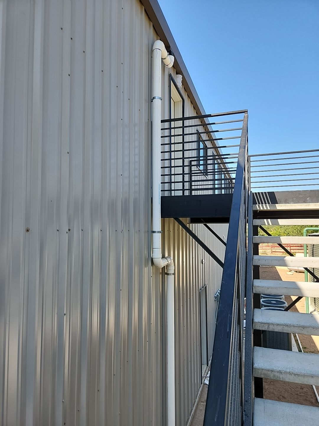 Commercial structure utilizing rainwater harvesting for all its water needs! by Hill Country Rain Water