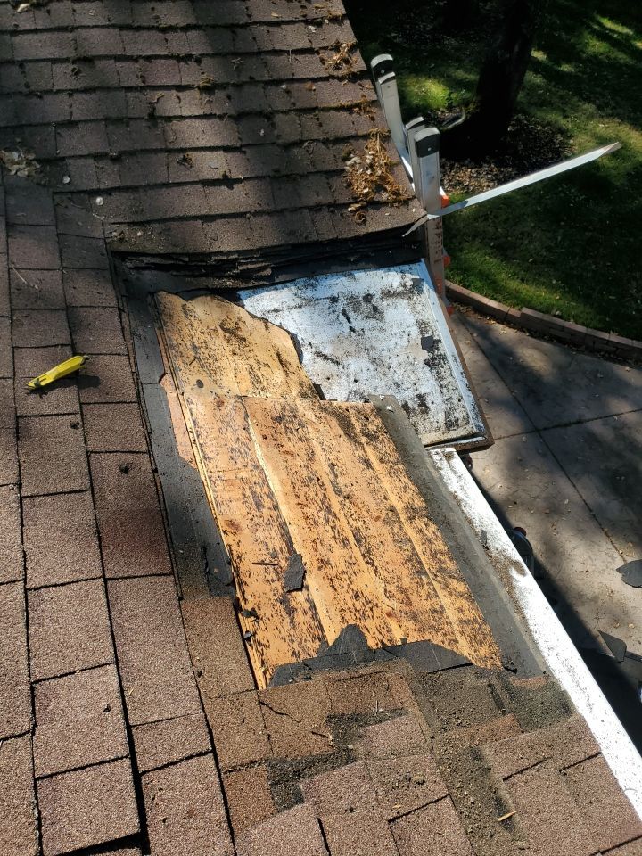 New Roof and gutters by Byers Enterprises 