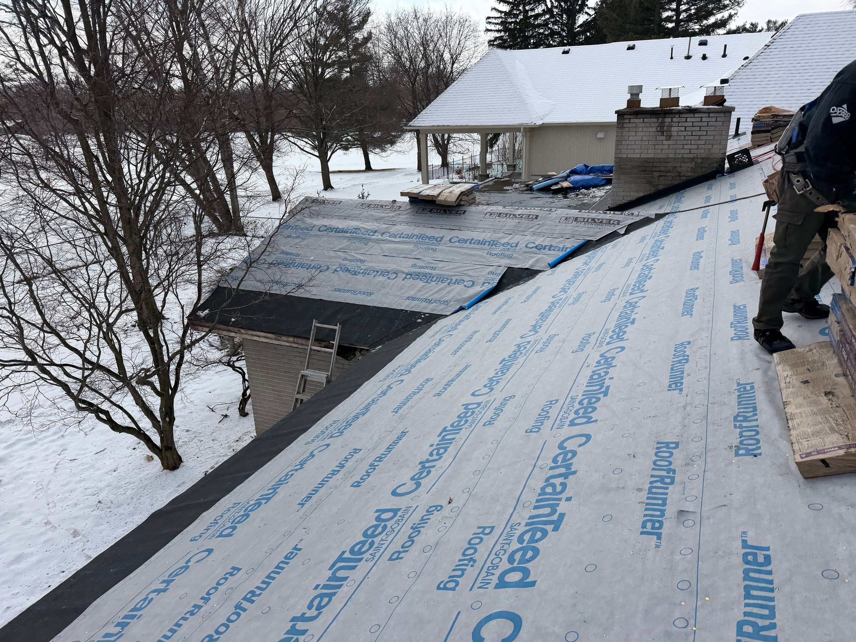 Project in Burlington, ON by The Roofing Crew