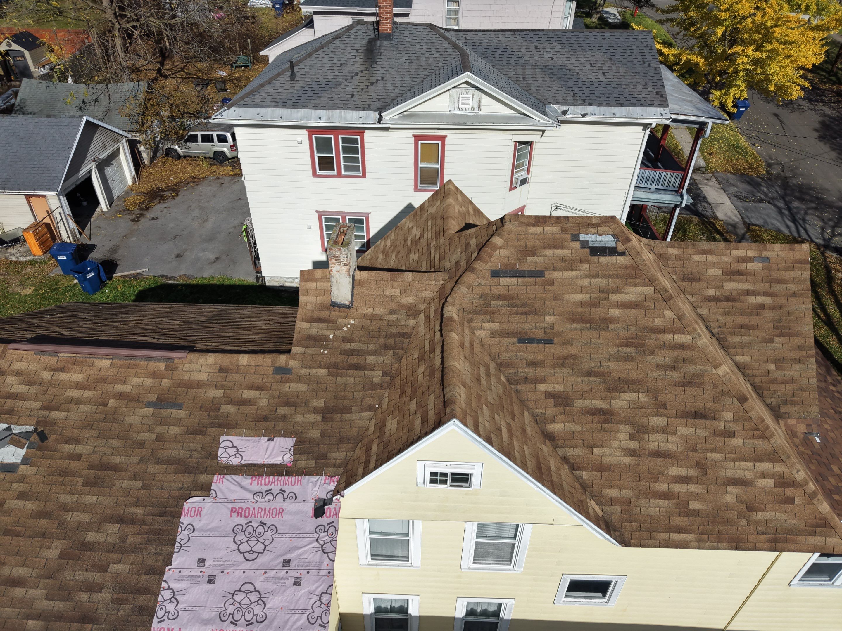 🏠 Full Roof Replacement with GAF Shingles in Syracuse, NY! 🔨✨ by Alpha Omega Roofing LLC