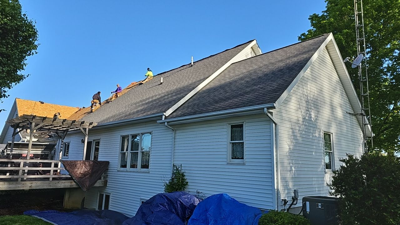 Residential Roofing Installation using Euro Shield Beaumount Shake Black by Nitro Roofing and Construction