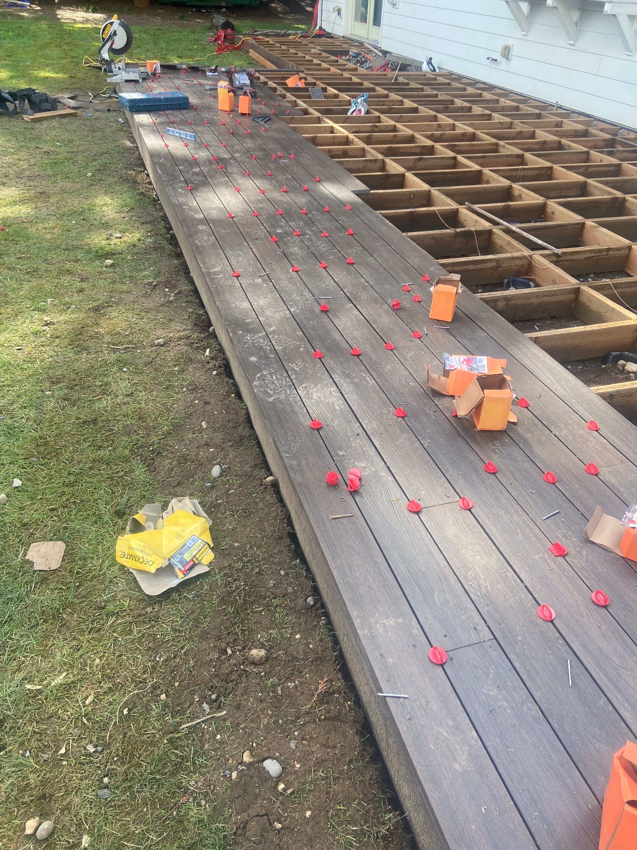 Daniel | Back Deck Installation  by Jireh Asphalt & Concrete Inc 